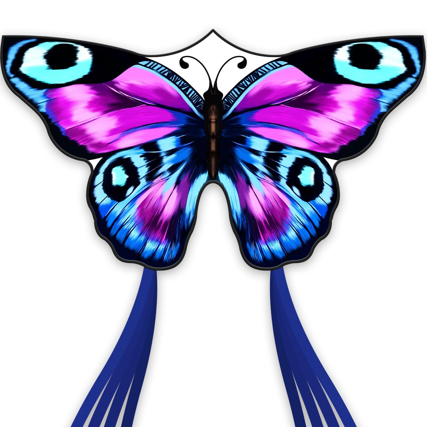 SGftre Colorful Butterfly Kite,Easy to Fly Large Outdoor Kite for Kids & Adults, Beach & Park Toys with Durable Nylon, Family Fun Activities