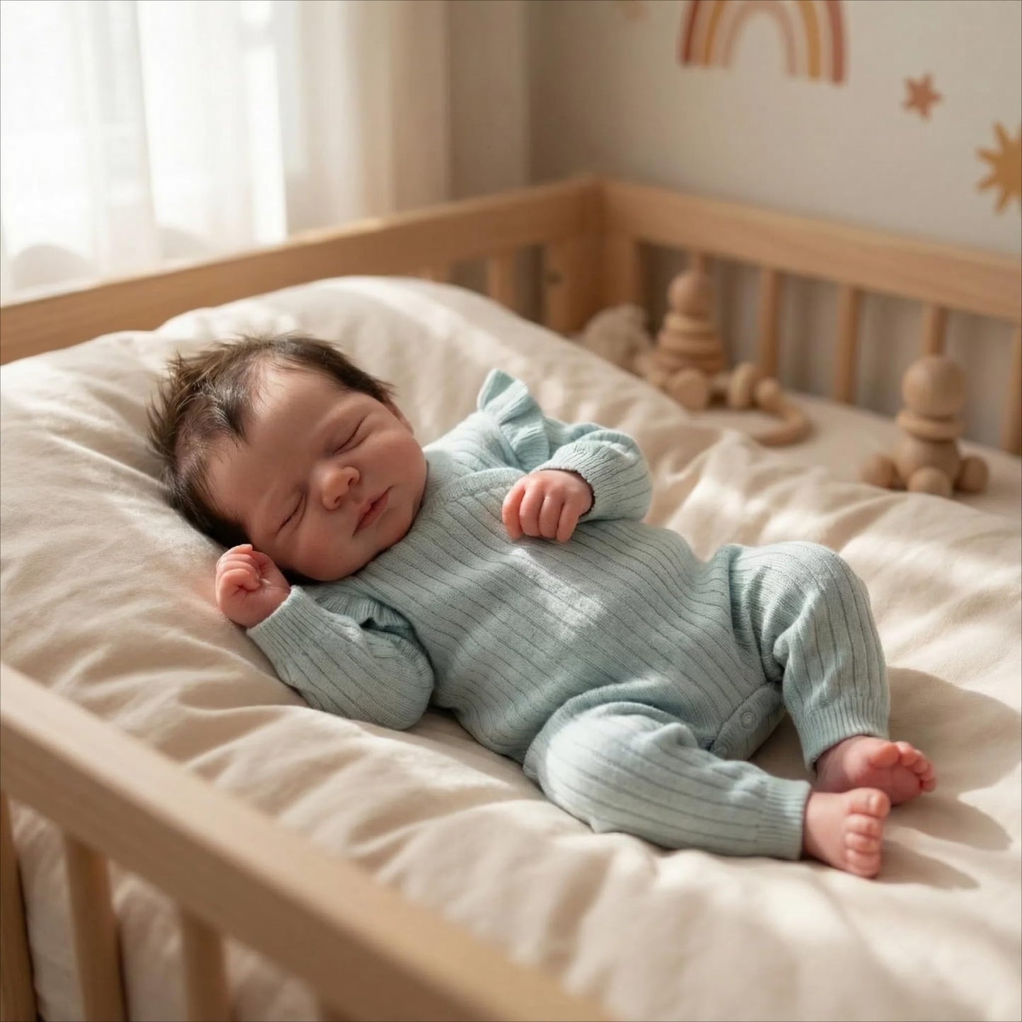 Zero Pam Silicone Reborn Baby Dolls-18 in Realistic Baby Doll, Real Life Reborn Dolls, Silicone Babys Doll That Look Real, Posable Cloth Body Newborn Babies with Accessories for 3+ Girls