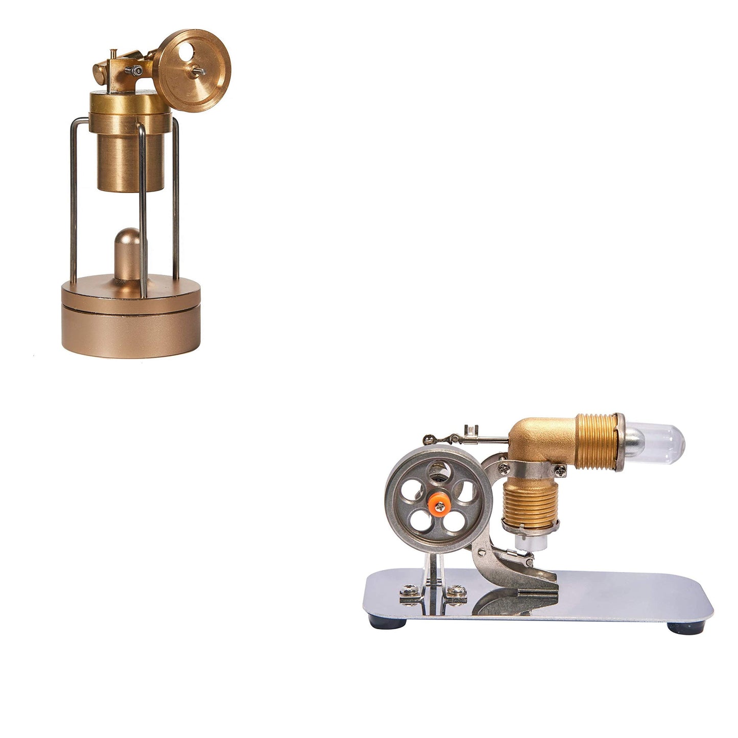 Sunnytech Mini Hot Air Stirling Engine Mini Hot Live Steam Model Education Toy HA001-BJ001