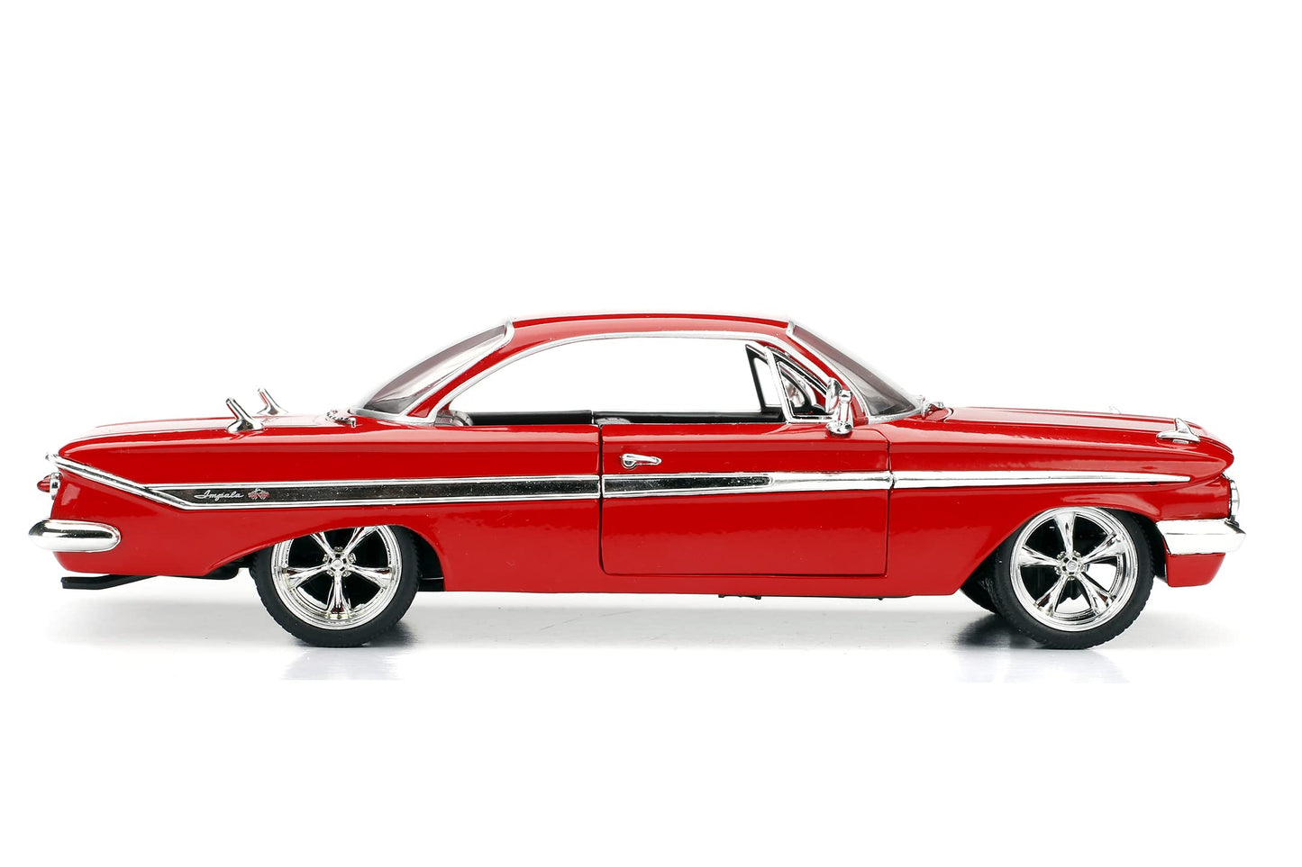 Jada Toys Fast & Furious 8 1:24 Diecast - Dom's Chevy Impala Vehicle, Red