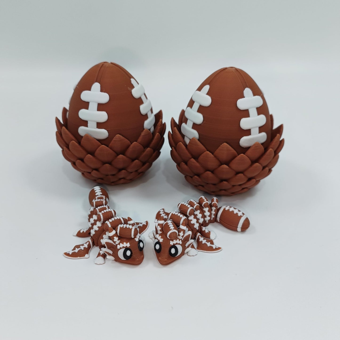 3D Printed Dragon Eggs with Dragon Inside - Cool Fun Stuff Fidget Toy for Home Desk Decoration, for Anyone, Ideal for Christmas, Easter & Daily Surprises
