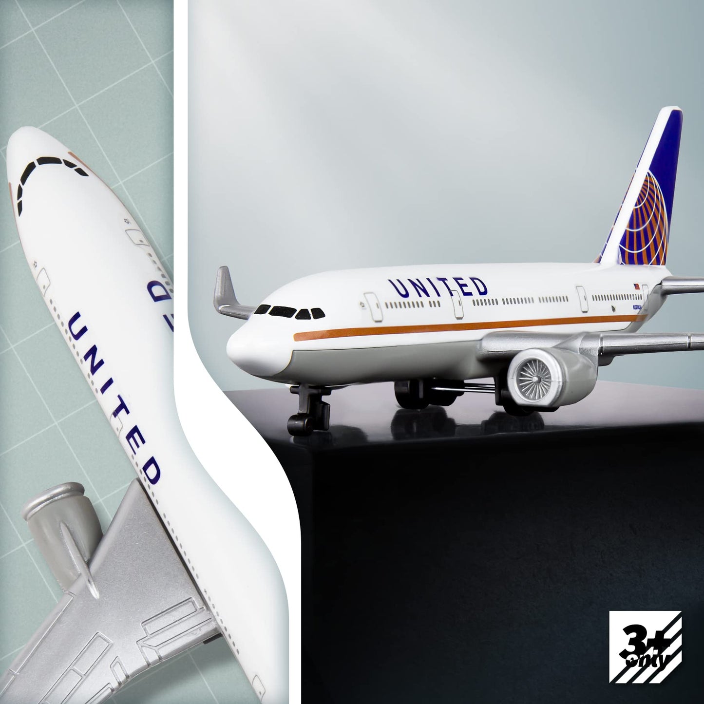 Joylludan Model Planes United Model Airplane Plane Aircraft Model for Collection & Showcase