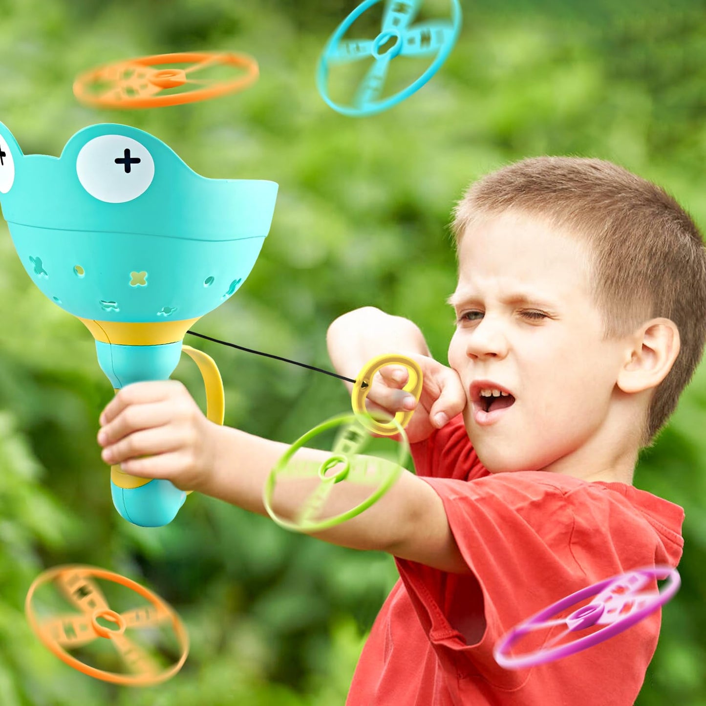 pamexin Outside Toys for Kids Ages 4-8 - Manual Capture Catching Game - Toddler Chasing Toy for Boys & Girls, Ages 3-7 - Outdoor Fun Family Games