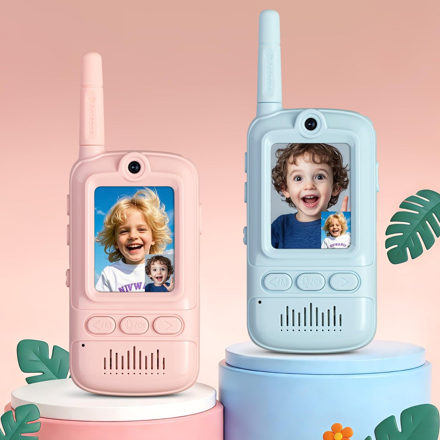SPEDOL Toys Kids Walkie Talkies: Rechargeable Long Range for Boys & Girls Age 3-12 Outdoor Camping