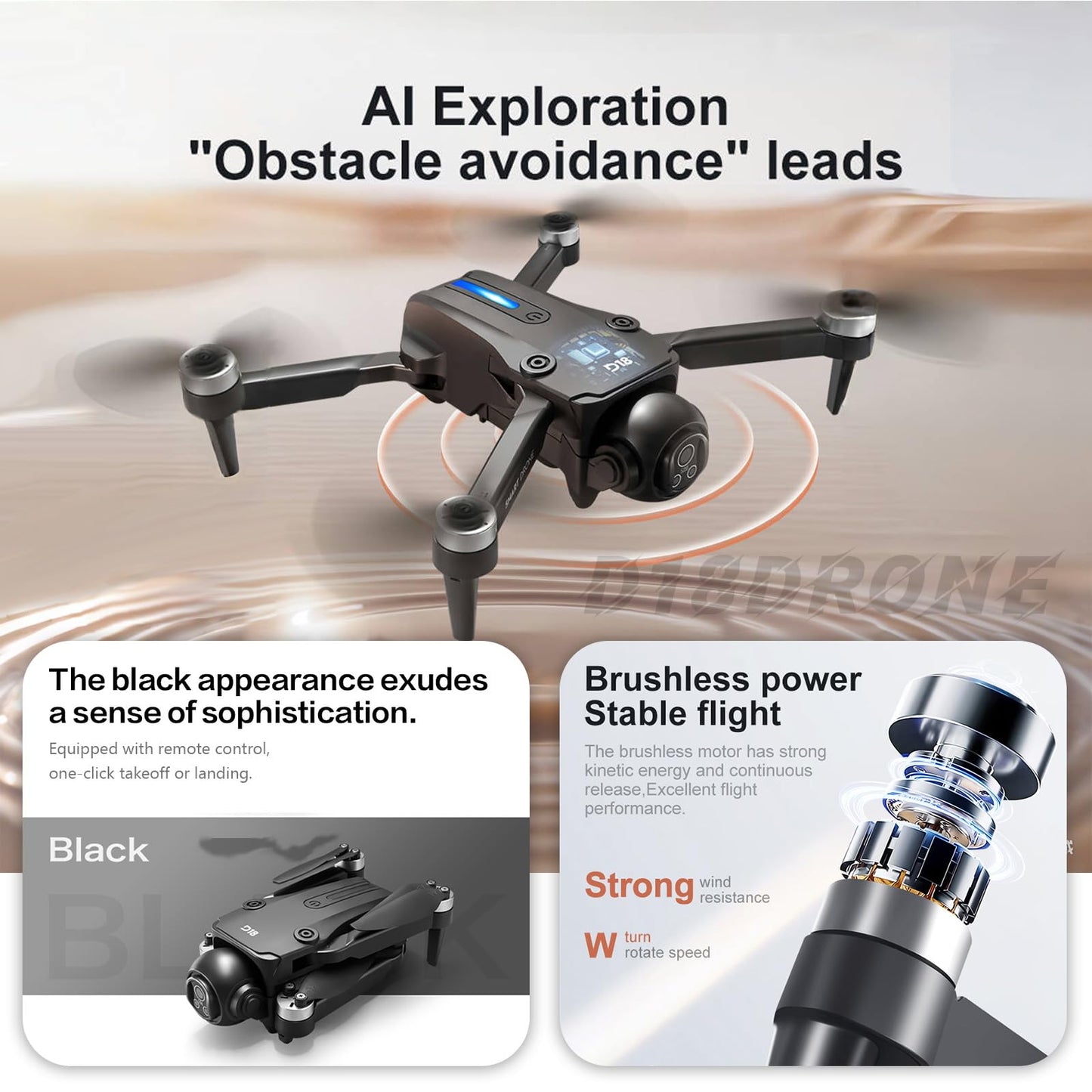 QQCHGOL Drone with Dual 2K HD Camera for Adults&Beginner, WiFi FPV Drone,LCD Screen RC,Gesture Selfie&Waypoint Flight,150 Tilt Camera,One-Key Takeoff/Landing,45Min Flight,2 Batteries,Gift for Men