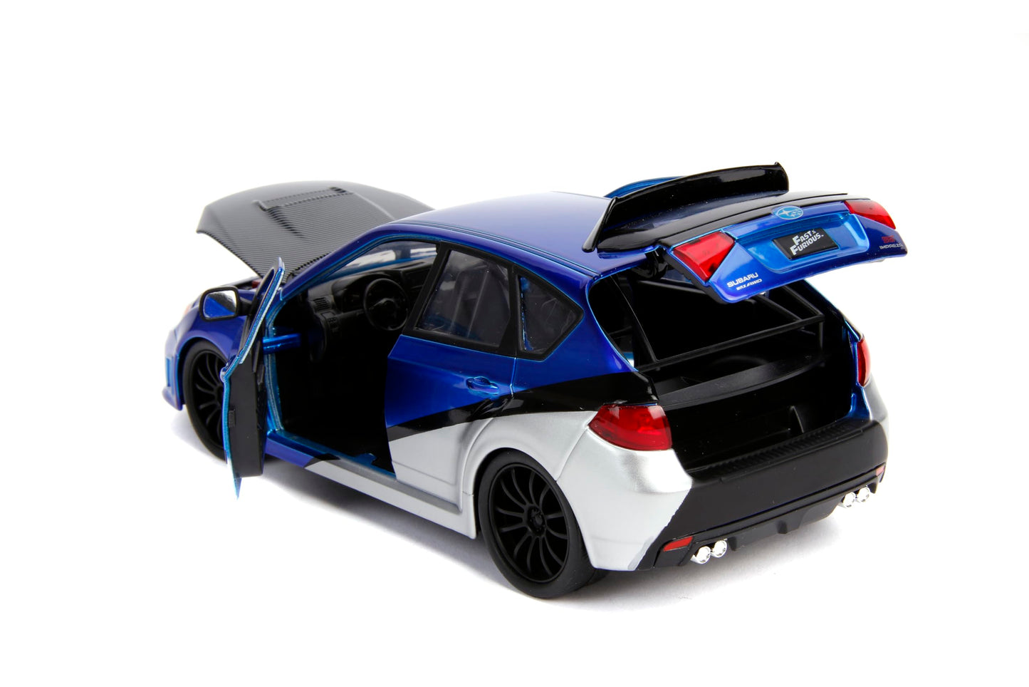 Jada Toys 1:24 Fast & Furious - Brian's Subaru Impreza WRX STI, Blue (99514)