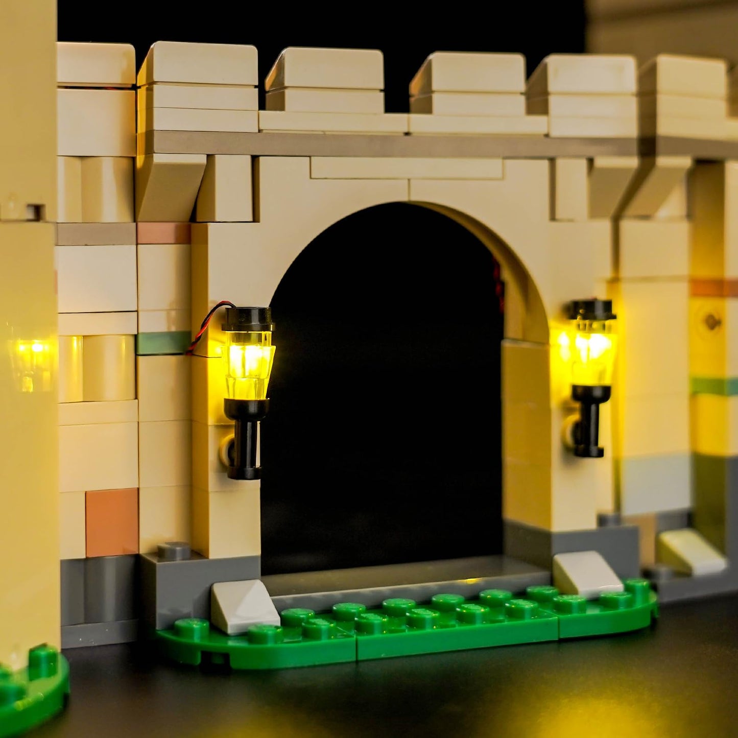 Brickshining LED Lighting Compatible with Lego 76447 Hogwarts Castle Flying Lessons, Light Kit Compatible with Lego 76447, NOT Included The Model Set