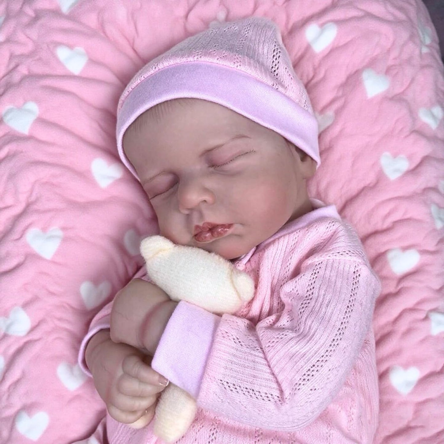 MRB Lifelike Reborn Baby Dolls-20 inch Realistic Newborn Baby Dolls, Soft Vinyl and Cloth Body Real Life Baby Dolls Girl with Accessories Birthday Gift for Kids Age 3+