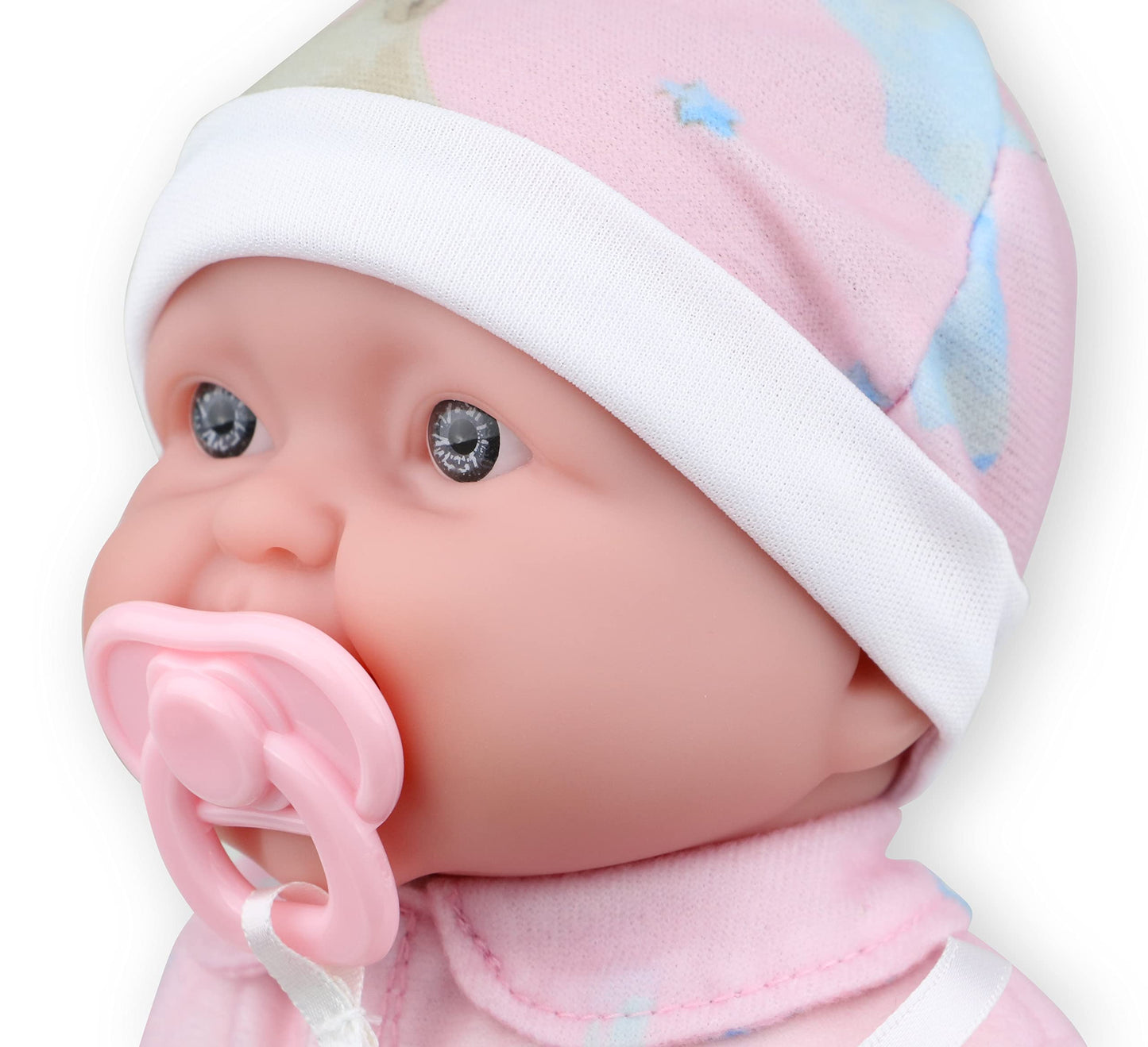 Twins 13" Realistic Soft Body Baby Dolls | JC Toys - Berenguer Boutique | Twins Gift Set with Removable Outfits and Accessories | Pink and Blue | Caucasian | Ages 2+