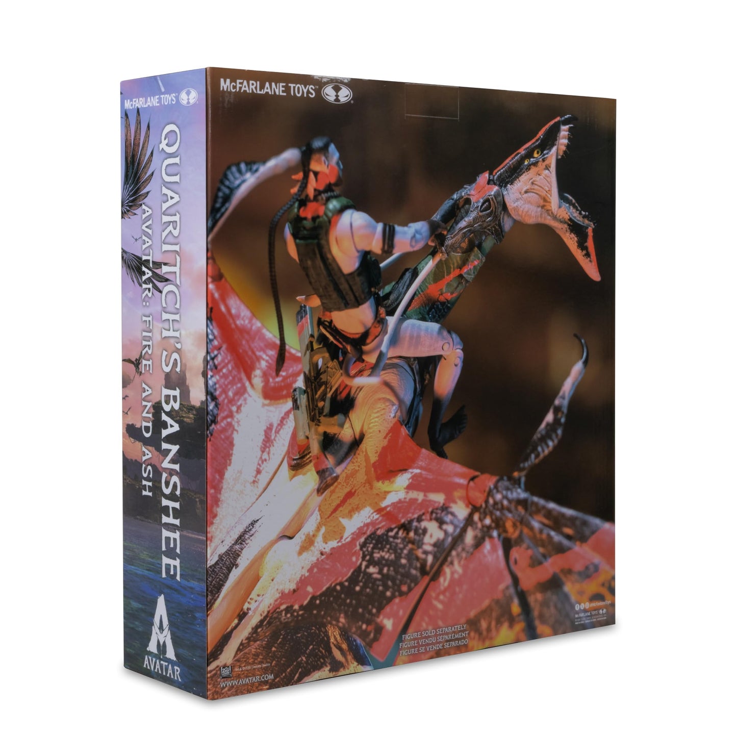 McFarlane Toys- Avatar: Fire and Ash Quaritch's Banshee