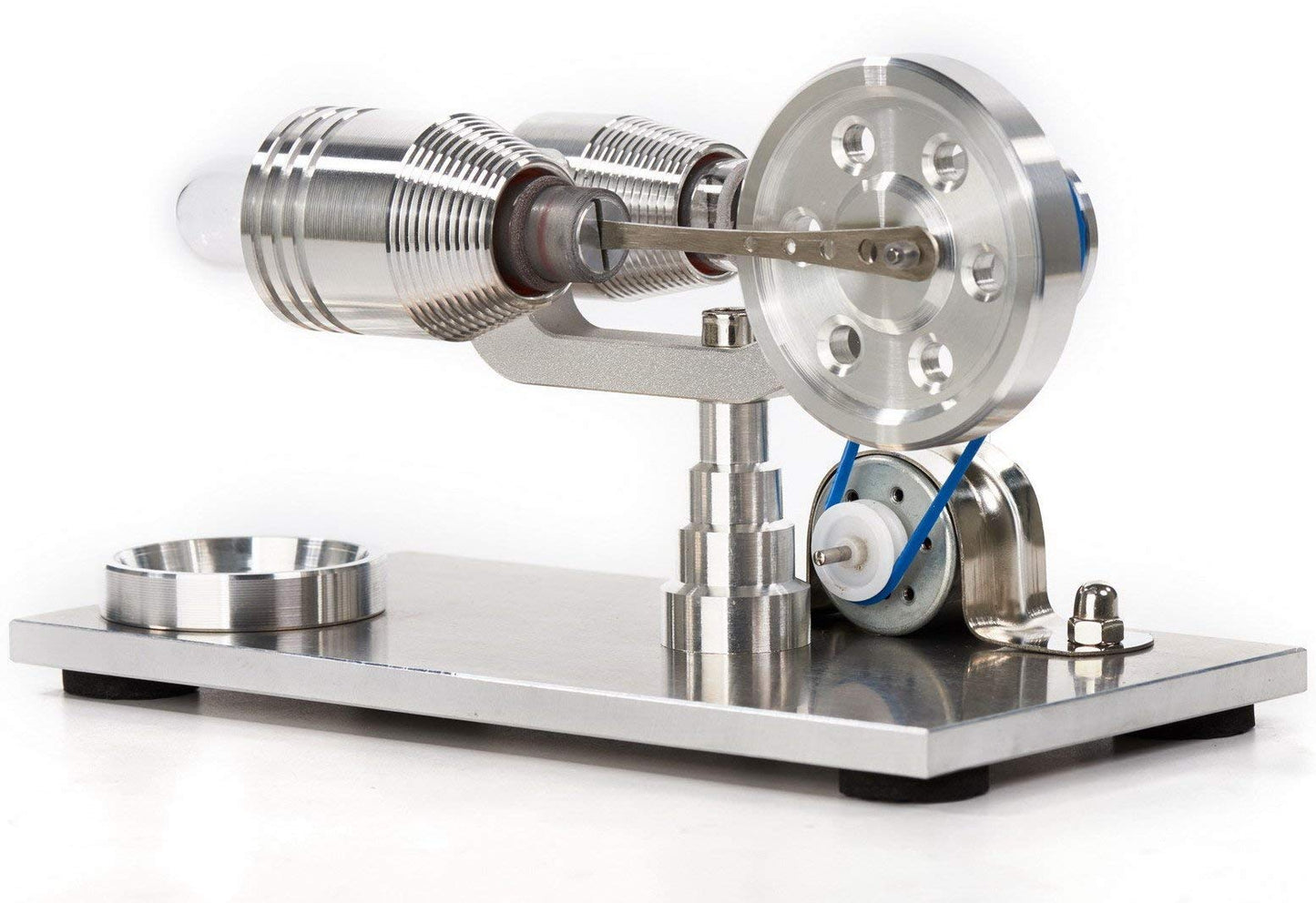 Sunnytech Mini Solar Vertical Mendocino Motor Hot Air Stirling Engine QZ08A-SC010