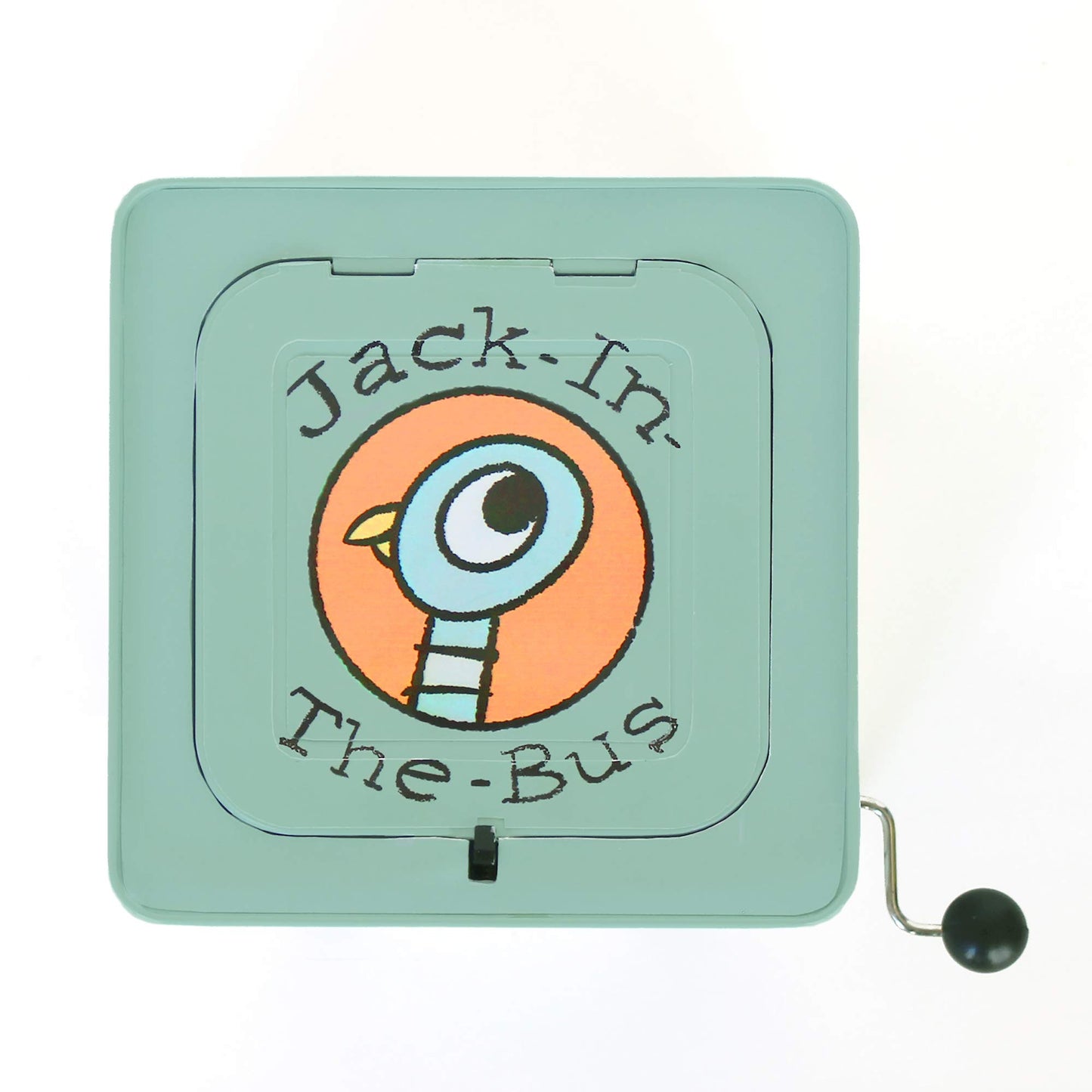 YOTTOY Mo Willems Collection | Jack-in-The-Bus Musical Box w/Pigeon Plush Toy - 5.5”x 5.5”x 5.5”
