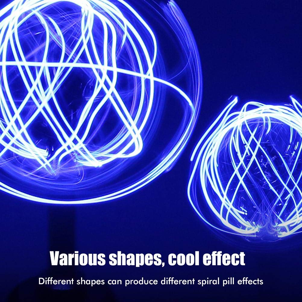 Dan&Dre Luminous Rotating Floating Toy， Spiral Electric Toy Adjustable Spiral Generator