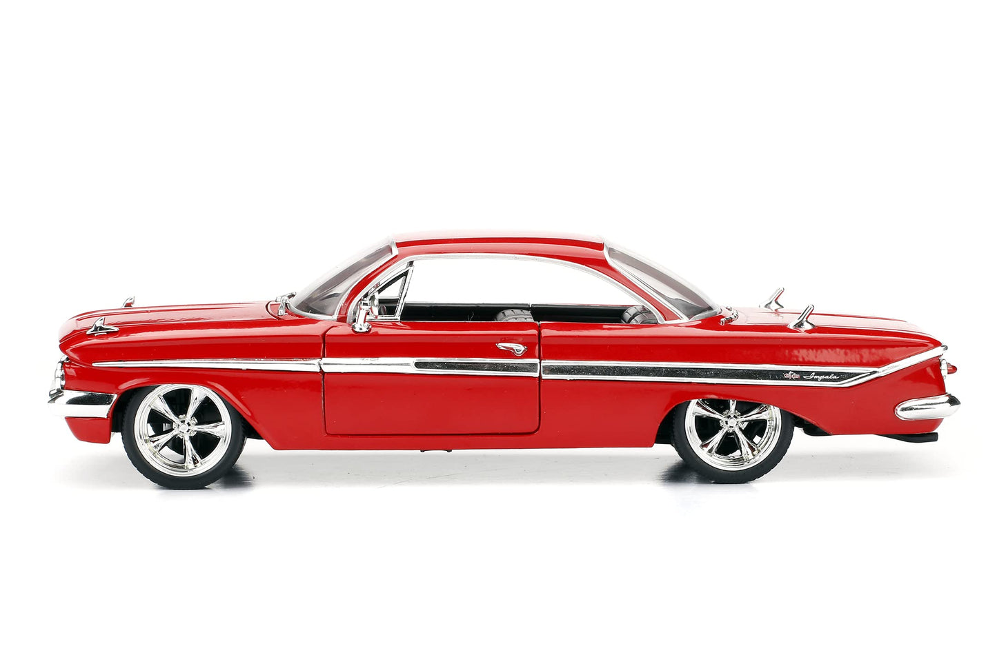 Jada Toys Fast & Furious 8 1:24 Diecast - Dom's Chevy Impala Vehicle, Red