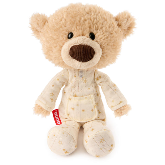 GUND Lost Tooth Toothpick Bear, Premium Teddy Bear with Pajamas and Pocket for Notes or Baby Tooth, Stuffed Animals for Ages 0 and Up, Brown, 10”