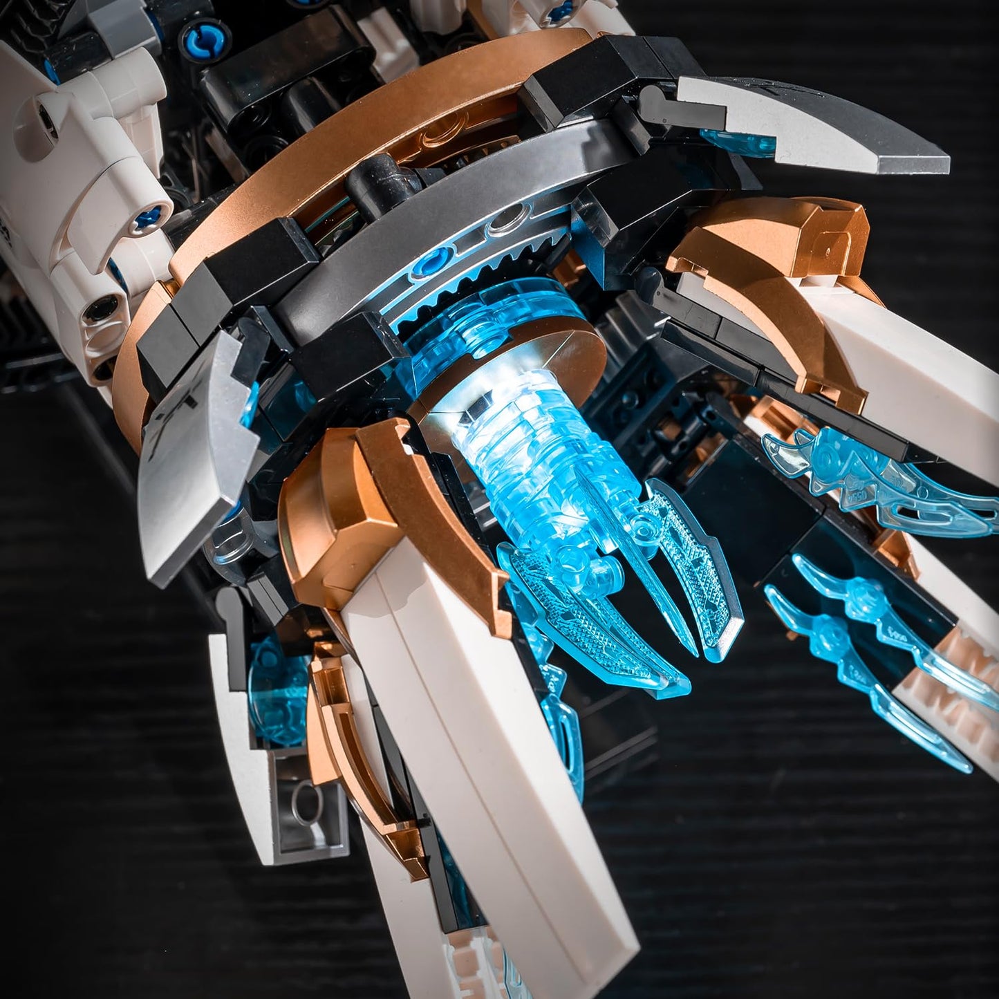 UNCLE BRICK Space Spaceship Building Blocks Set,with Lights and Power Motor,Interstellar Space Station,Space Exploration Toy,Creative Gift Idea for Adults and Space Fans,for Boys and Gril Age 8-12