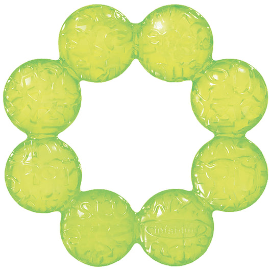 Infantino Water Teethers – Sensory Exploration, Teething, Cooling & Massaging Relief for Sore Gums, Lime & Blue, 3-Pack