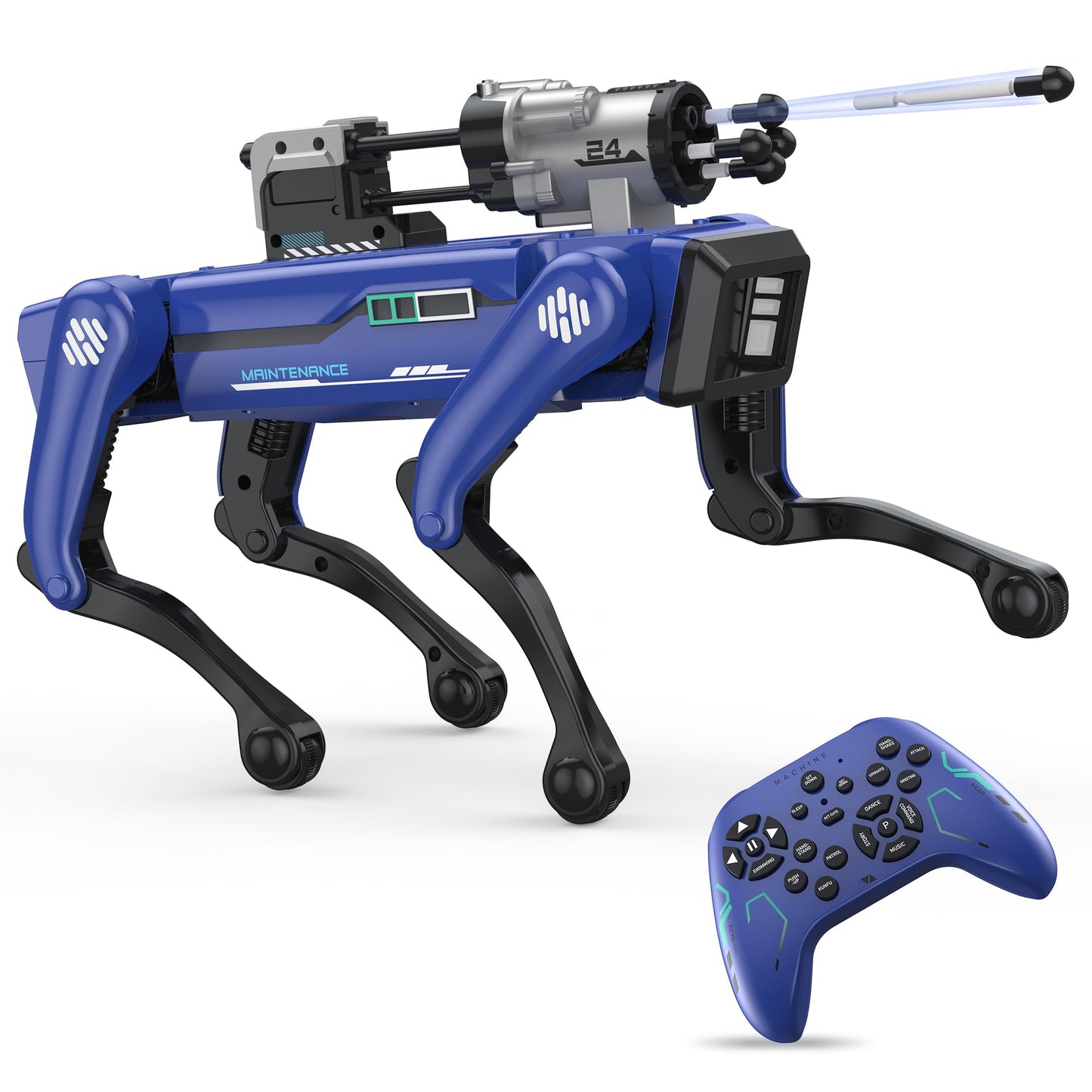 TUEESN Smart Robot Dog - Interactive STEM Toys with Voice & Remote Control, 30+ Lifelike Actions, Programmable Play, 25m Range, Durable & Safe - Best Gift for Kids 6-12