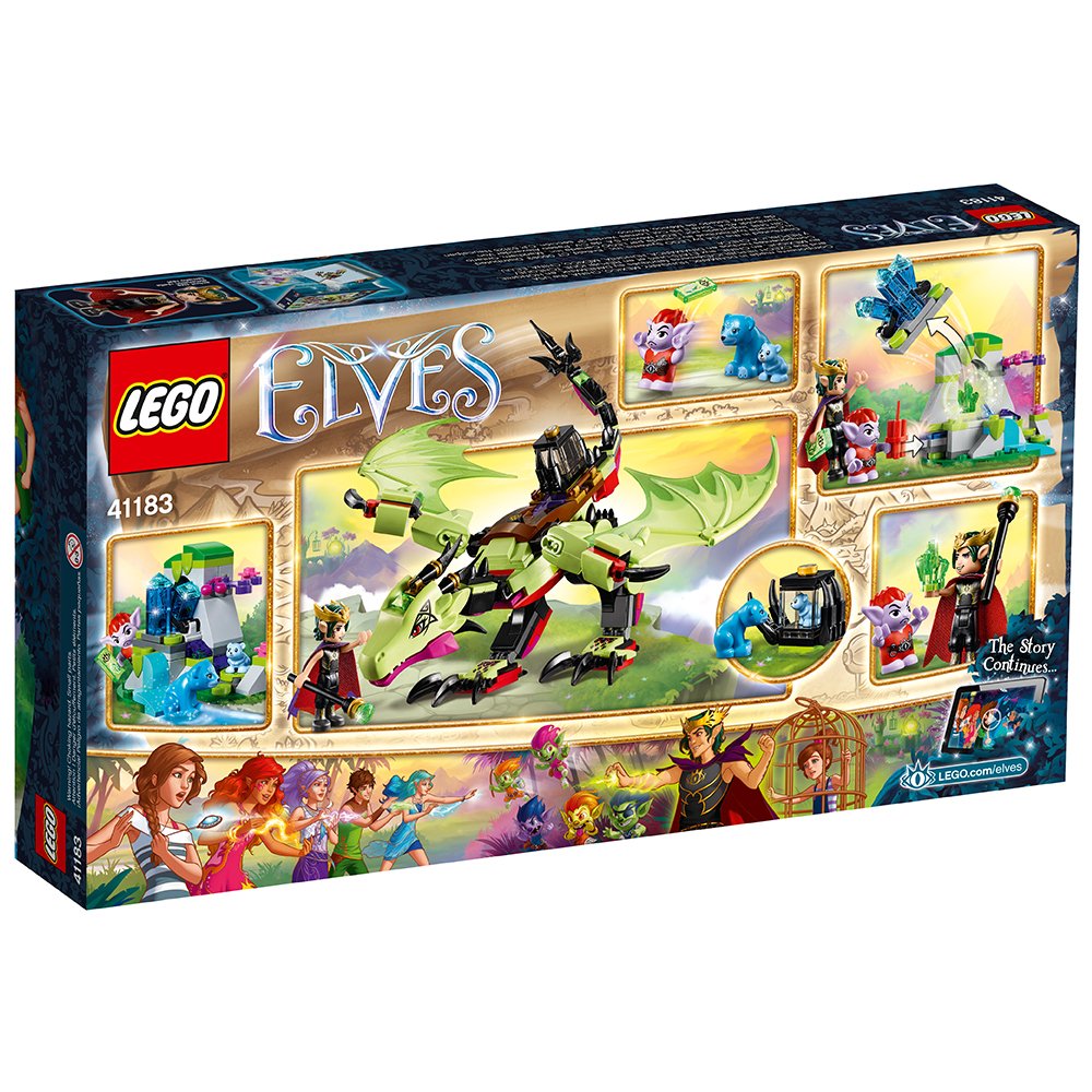LEGO Elves The Goblin King's Evil Dragon 41183 Building Kit (339 Pieces)