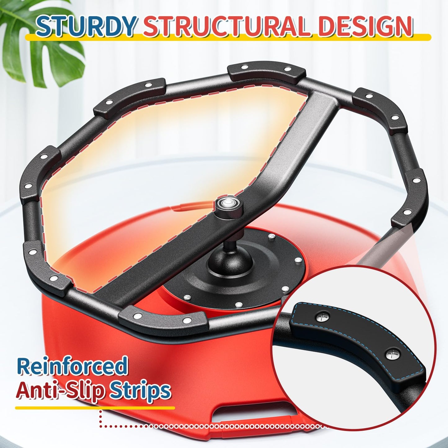 KidBloom Spinning Chair for Autistic Kids, Upgrade Handle Sensory Toys for Kids with Autism, ADHD Sensory Chair, Autism Sensory Products