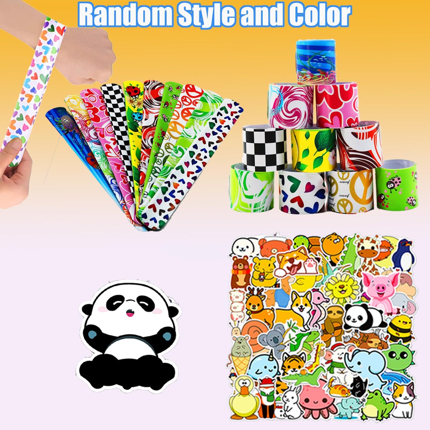 Kocici 127 PCS Party Favors for Kids, Goodie Bags Stuffers, Prizes Treasure Box Toy for Classroom, Pinata Easter Eggs Filler, Fidget Toys Bulk, Birthday Gifts