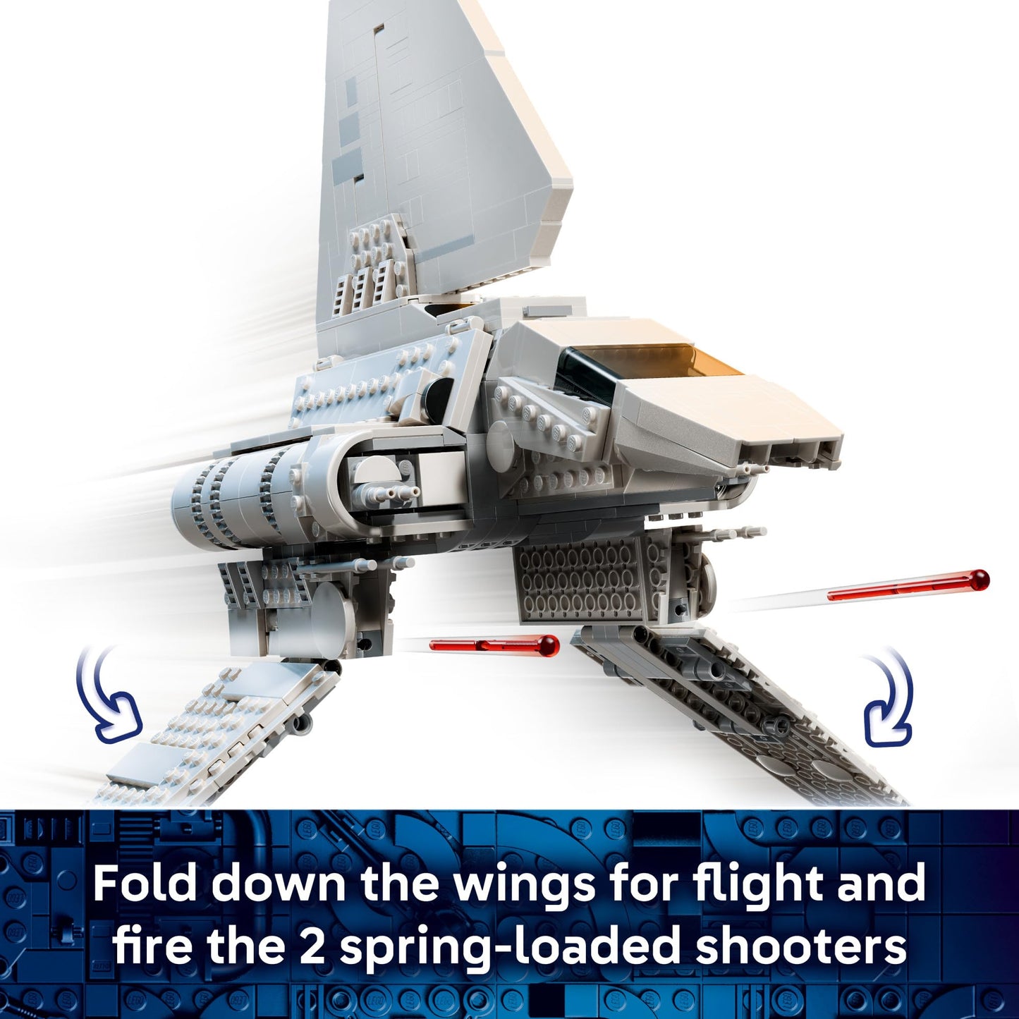 LEGO Star Wars: The Mandalorian Imperial Lambda-Class Shuttle - Collectible Building Set for Boys & Girls, Ages 14+ - with 5 Minifigures - Gift Idea for Teens - 75459