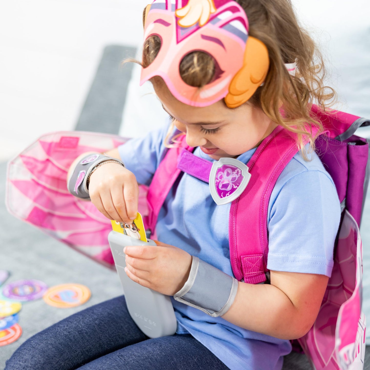 Melissa & Doug PAW Patrol™ The Mighty Movie Mighty Skye Role Play Pack with Wings for Toddlers and Kids Age 3+