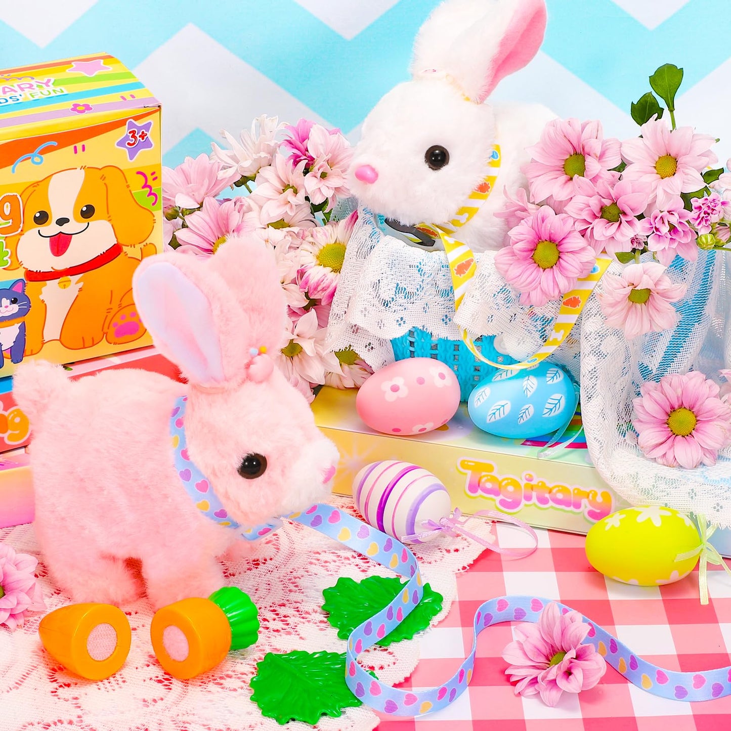 Tagitary Plush Bunny Toy for Kids