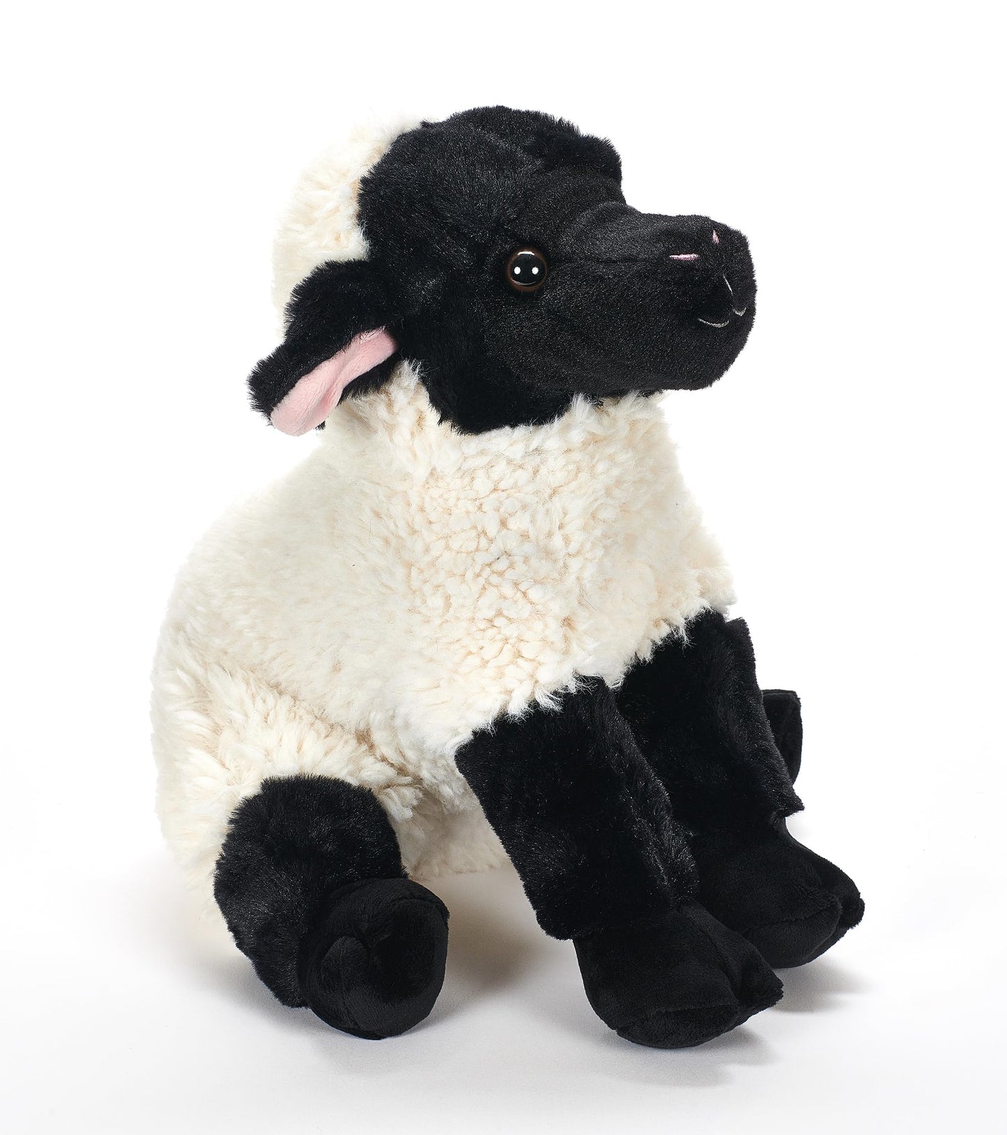The Petting Zoo Lamb Stuffed Animal Plushie, Gifts for Kids, Wild Onez Farm Animals, Lamb Plush Toy 12 inches