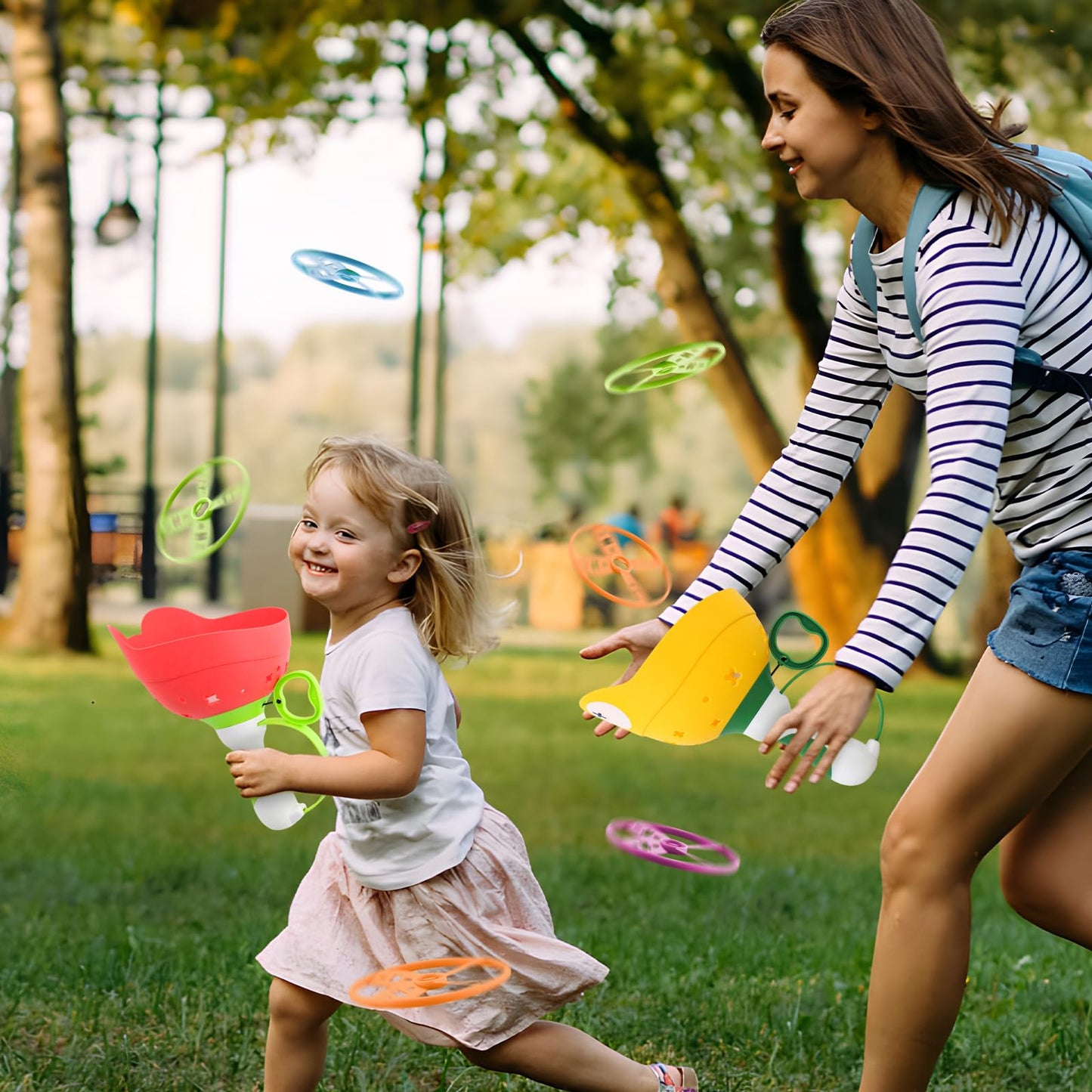Outside Toys for Kids Ages 4-8, Manual Capture Catching Game - Toddler Chasing Toy 3 4 5 6 7 Year Old Boys Girls, Kids Outdoor Games