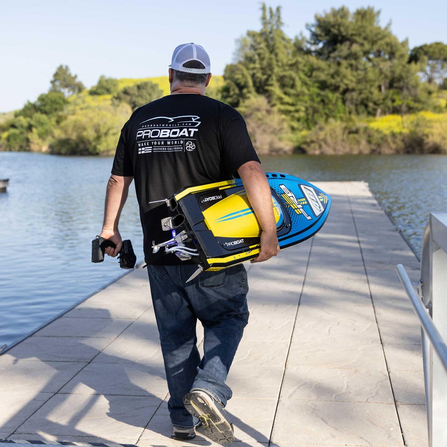 Pro Boat Super Sonicwake RC Boat 48" 8S Self Righting BL RTR Battery and Charger Not Included PRB08052