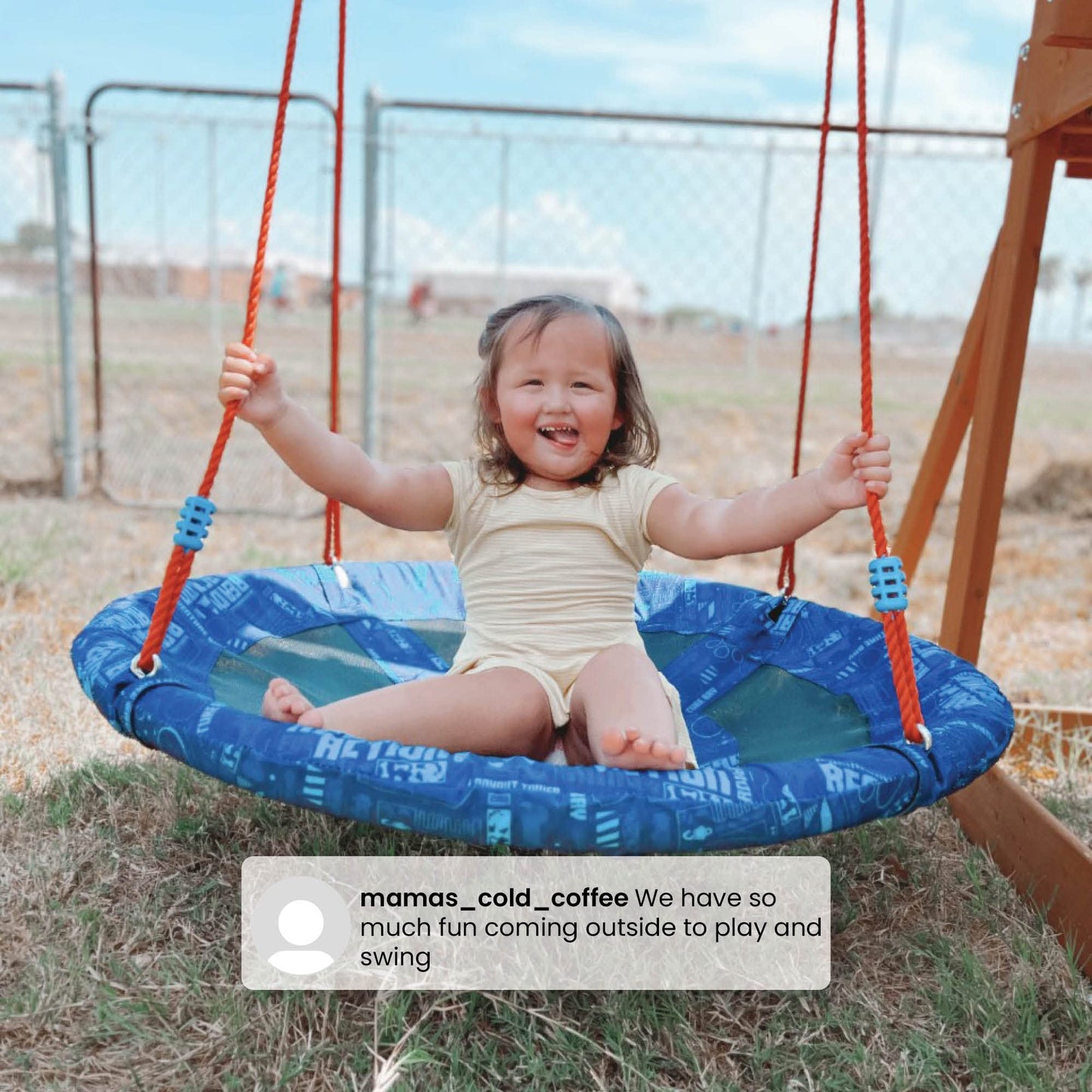Delta Children PAW Patrol 40-Inch Saucer Swing for Kids – Attaches to Swing Sets or Trees – Includes All Necessary Hanging Hardware & Rope