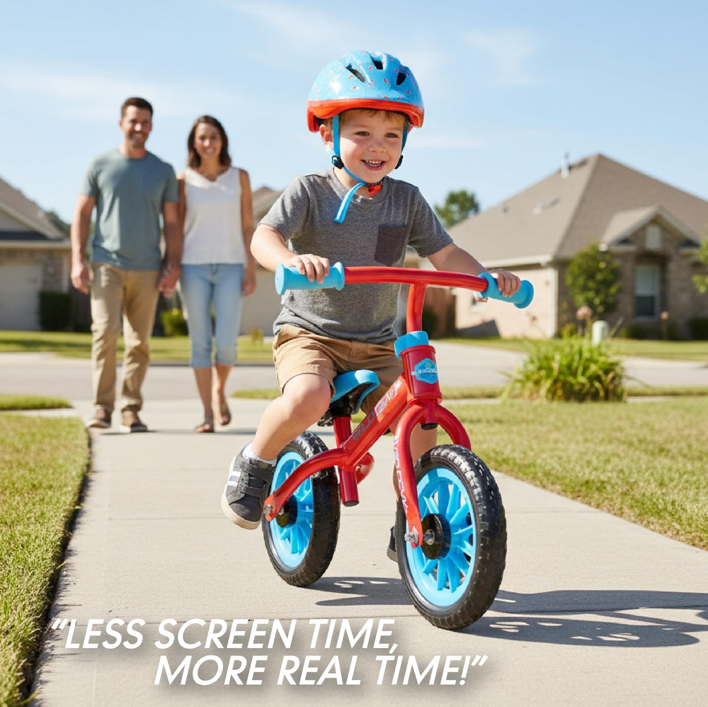 Madd Gear Balance Bike for Toddlers - 18 Month to 4 Years - No Pedal Lightweight Training Bicycles - Adjustable Seat and Maintenance Free 10 Inch Airless Tires - Great Birthday Gift