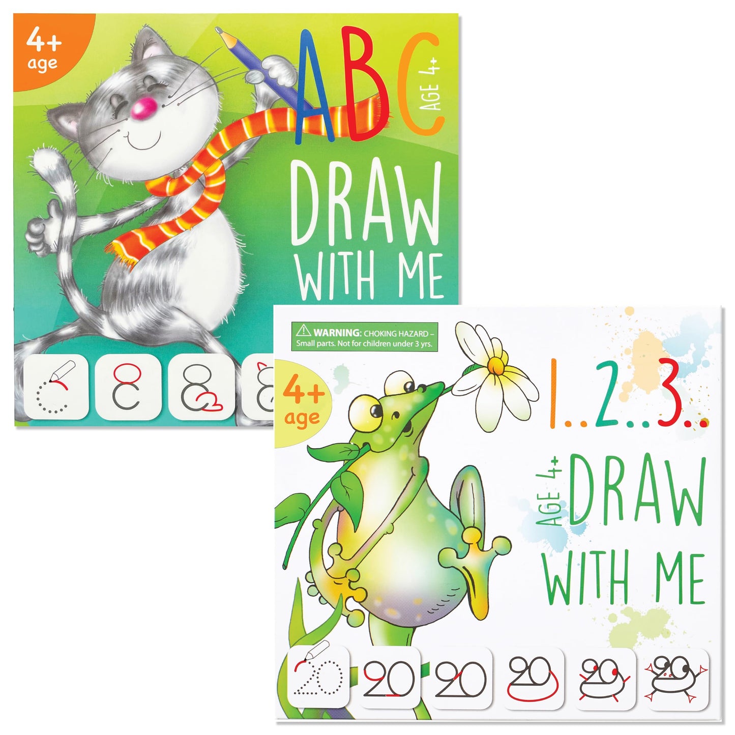Drawing with Alphabet and Numbers Learning Activity - Perfect for Kids Who Love Toys, Art and Craft, for Girls and Boys Ages 3, 4, 5, 6