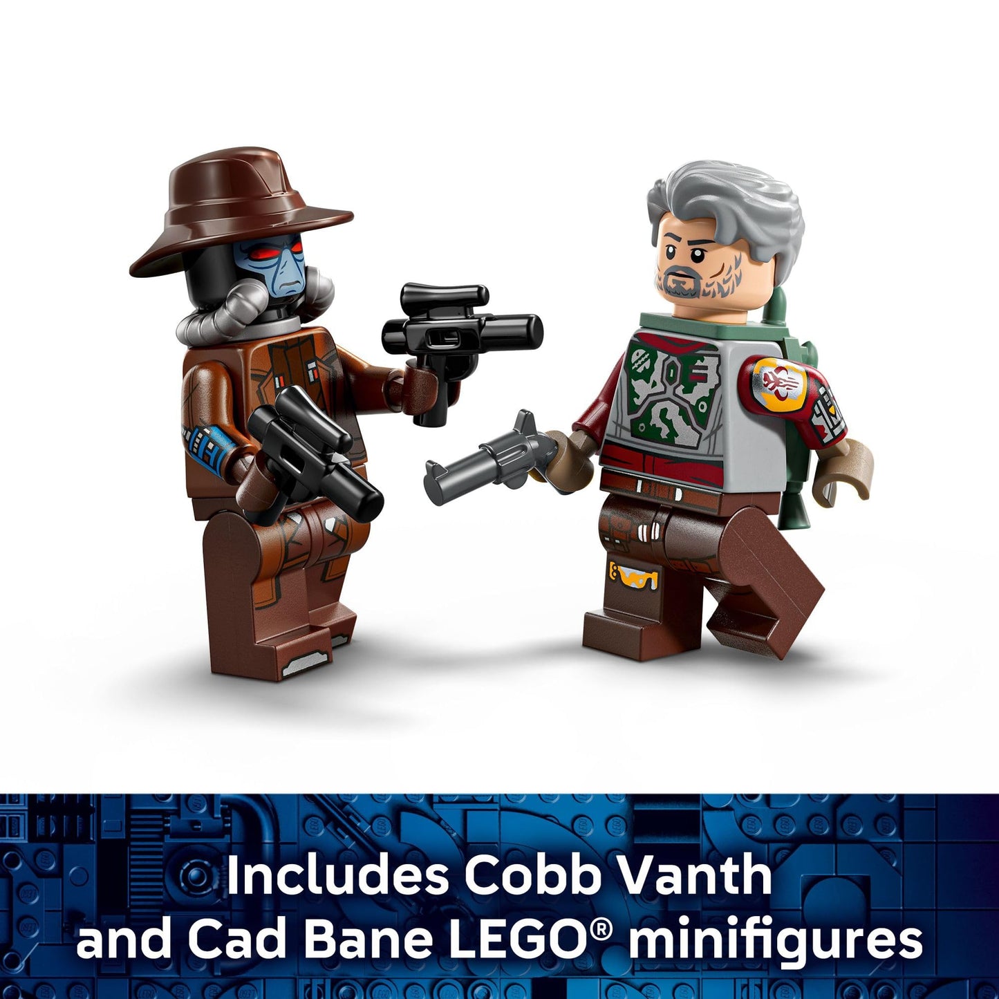 LEGO Star Wars Cobb Vanth’s Speeder Building Toy for Boys & Girls - Pretend Play Space Vehicle for Kids & Fans, Ages 7+ - Gift for Birthdays - W/Cobb Vanth & Cad Bane Minifigures - 75437