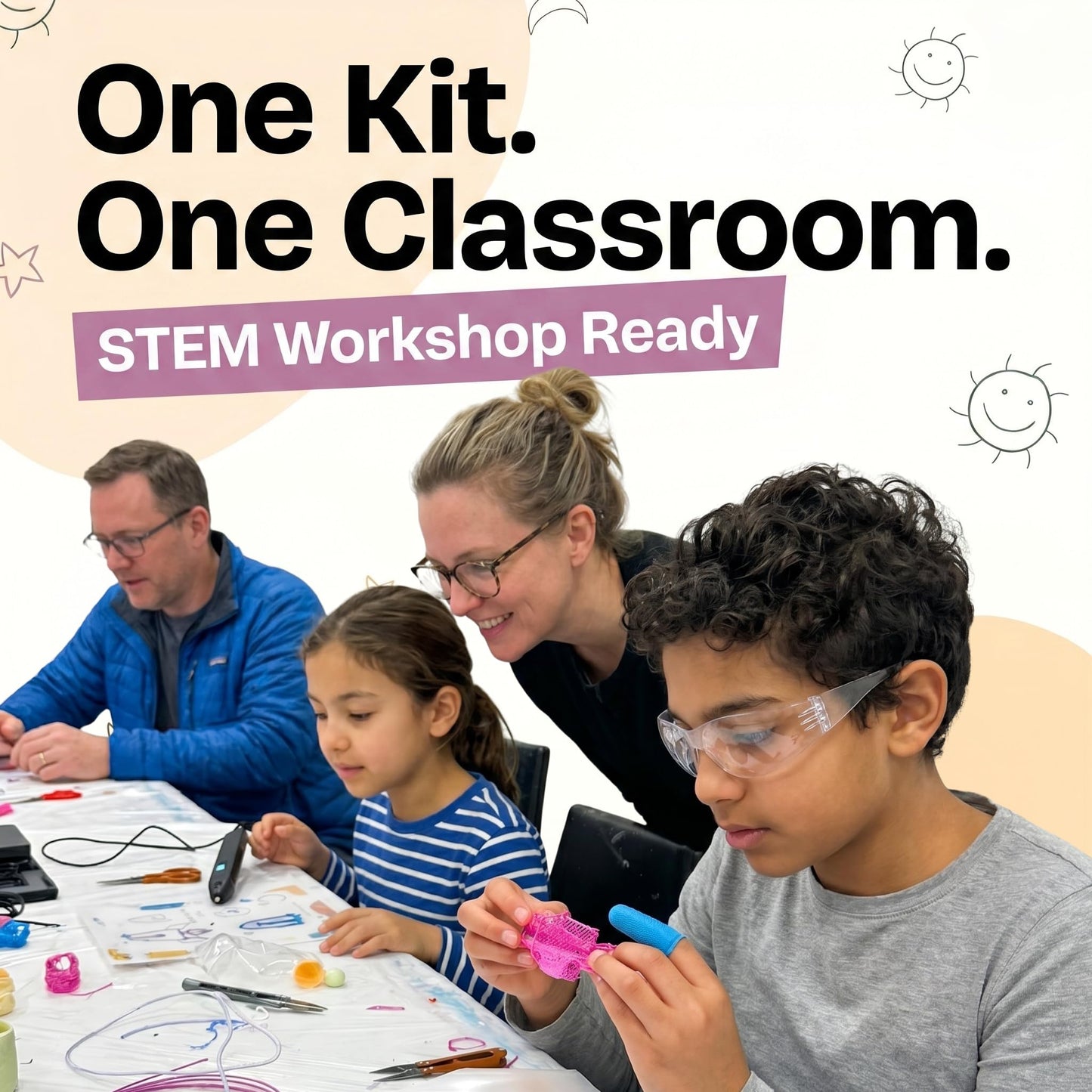 Enki Atelier Balancing Bird & 4-in-1 Space Mobile STEM Projects for 3D Pen Users | Balancing Science Kit | Ph.D. Designed Physics & Gravity Curriculum for Kids 8-12 | 2-Book Set, Printed in USA