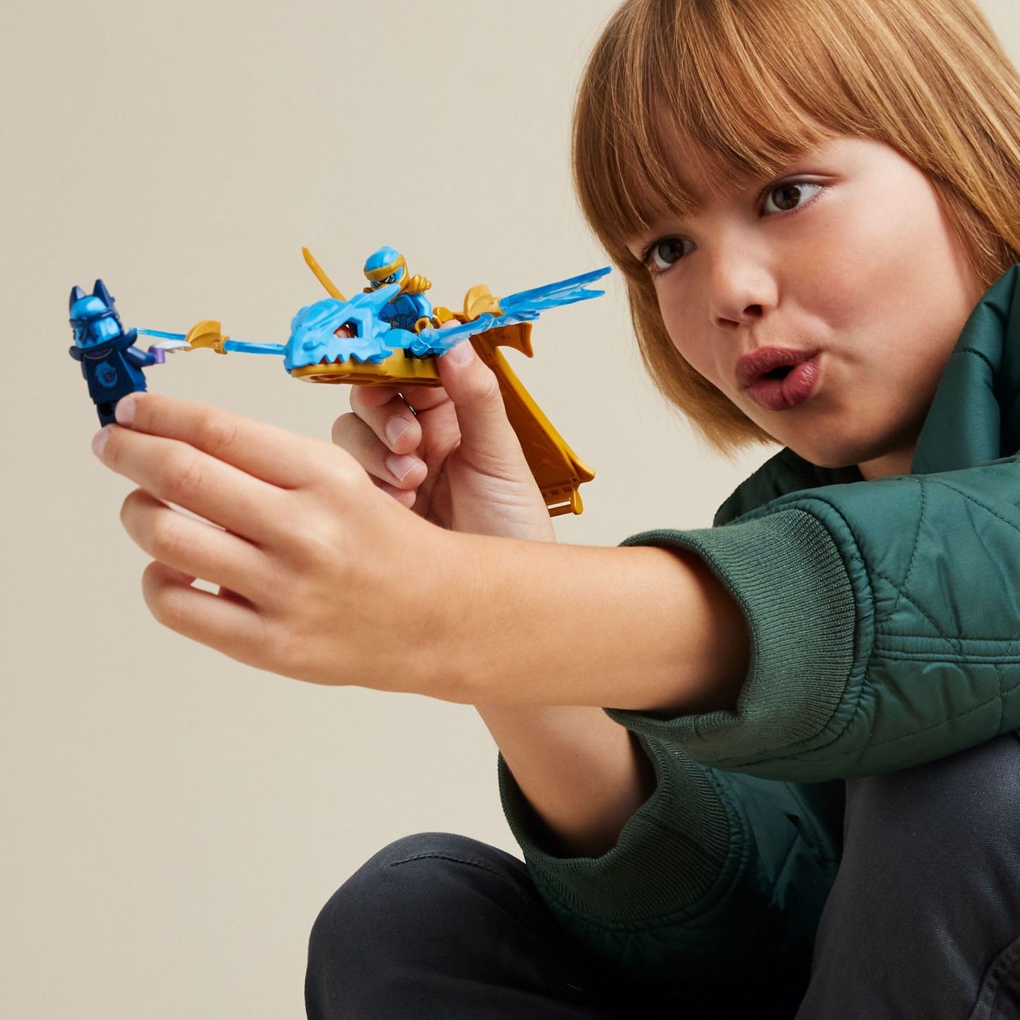LEGO NINJAGO NYA’s Rising Dragon Strike Toy, Ninja Action Figure Playset with NYA Minifigure, Building Ninja Battle Set for Kids, Gift Idea for Boys and Girls Ages 6 Years Old and Up, 71802
