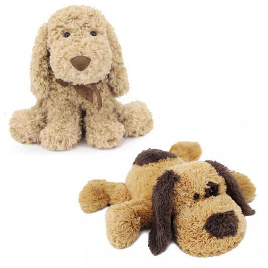 WEIGEDU Stuffed Dog, Puppy Dogs Stuffed Animals Plush Toys for Girls Boys and Adults Animal Gifts Kids Zoo Nursery Décor Newborn
