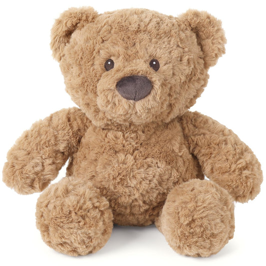 Teddy Bear Stuffed Animals, Microwavable & Weighted Stuffed Animal, Brown Curly Plush for Warmth & Comfort, Heatable Coolable Lavender Scent Toy, Cute Soft Plushies Gift for Children Boys Girls Adult