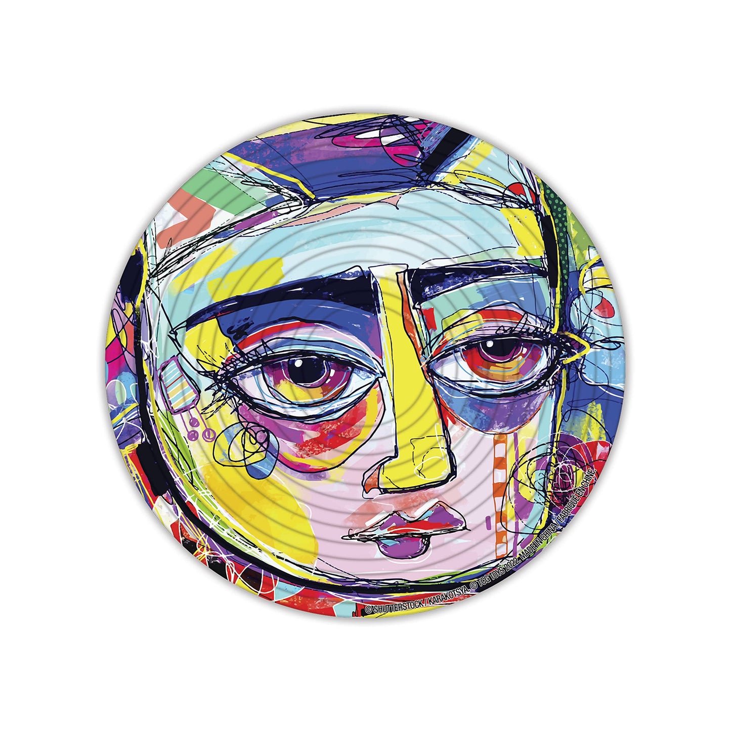 Spin Flip Puzzle - Abstract - Spin it, Flip it, Solve it! for Those who Love Brain teasers! Adult Fidget Toy. Great Gift for Mom, Dad, Teens, Men and Women