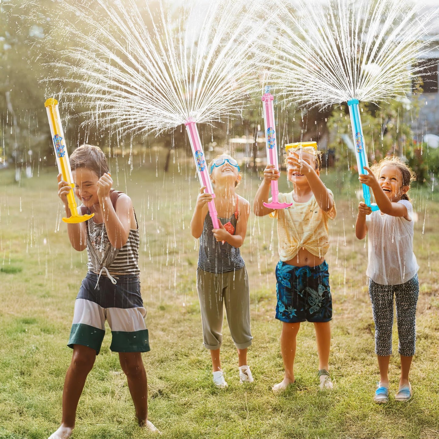 12Pack Creativity Fireworks Water Gun, Sprays Water Like Fireworks, Squirt Gun for Kids, Bulk Samll Water Blaster Summer Pool, Backyard, Beach, Birthday Party Outdoor Game Toys