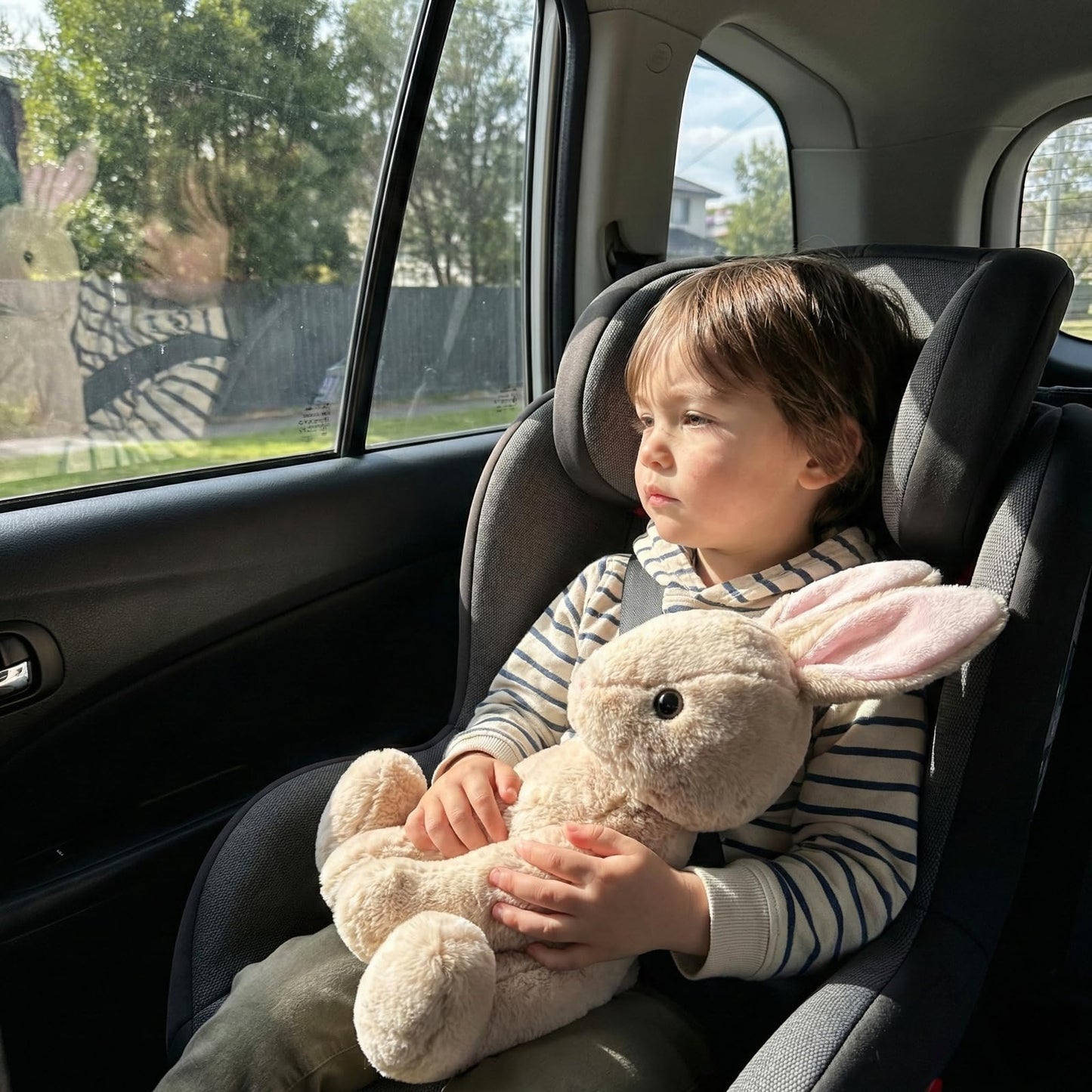 WEIGEDU 17.3-Inch Rabbit Bunny Stuffed Animal Plush Toy for Kids, Boys, Girls, Babies - Perfect Birthday, Easter, and Christmas Bedtime Gift
