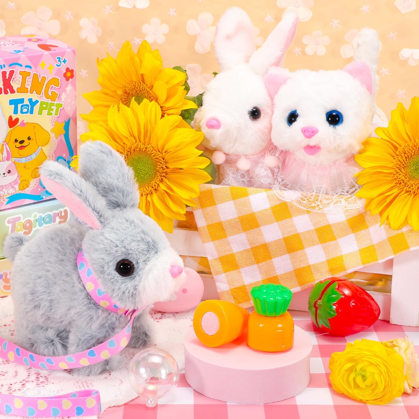Tagitary Plush Bunny Toy for Kids