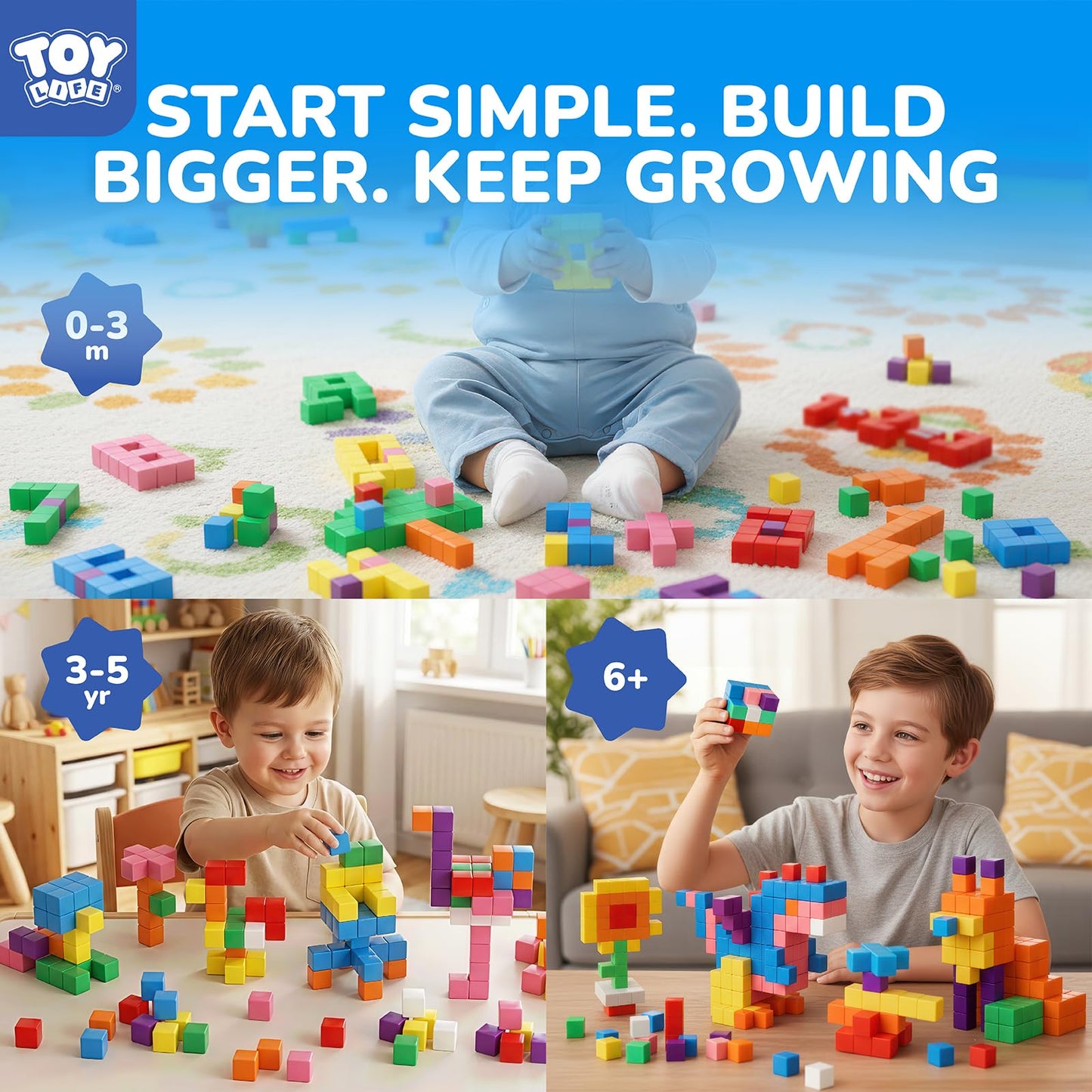 80PCS Magnetic Blocks, Magnetic Building Blocks for Kids Ages 3 4 5 6 Year Old, Magnet Cubes, Autism Montessori Toys, Preschool STEM Educational Sensory Magnet Toys Gifts for Kids 3-5 4-8