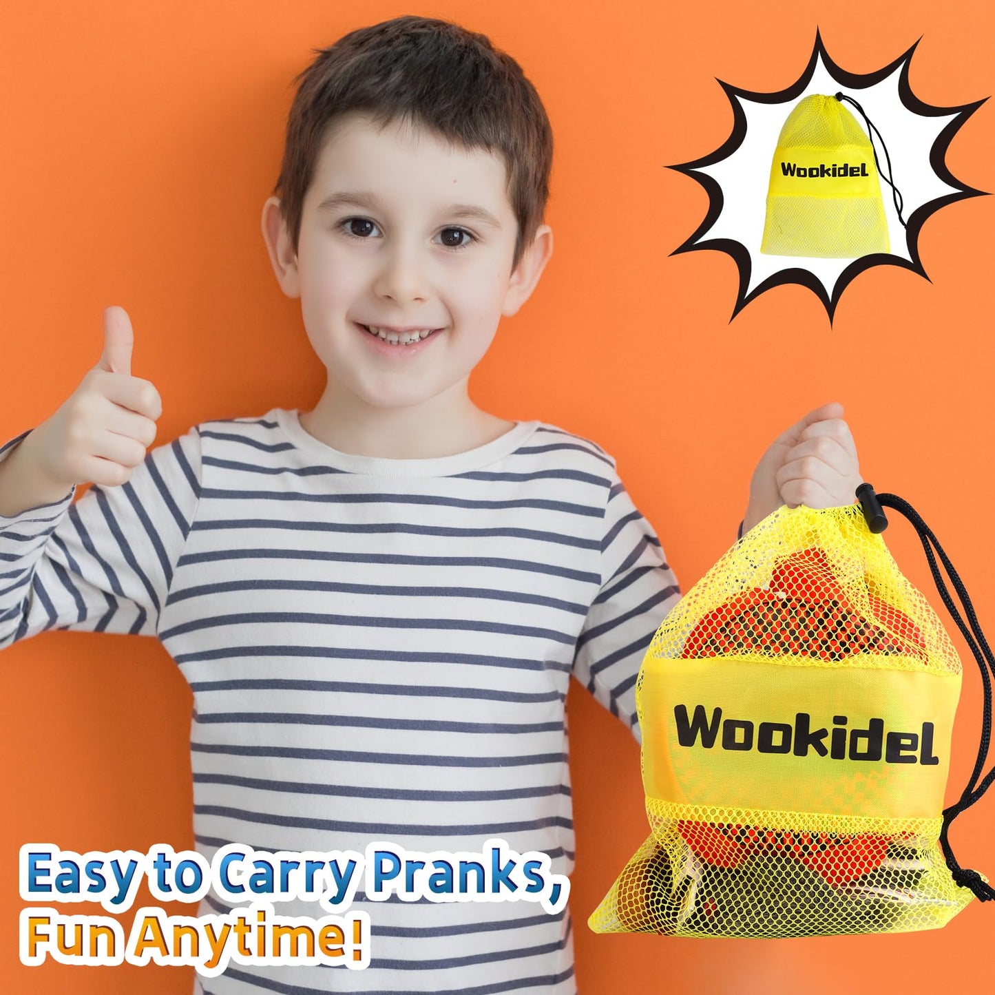wookidel Prank Stuff - 35 Pranks for Kids & Adults, April Fools, Halloween, Christmas & Birthdays