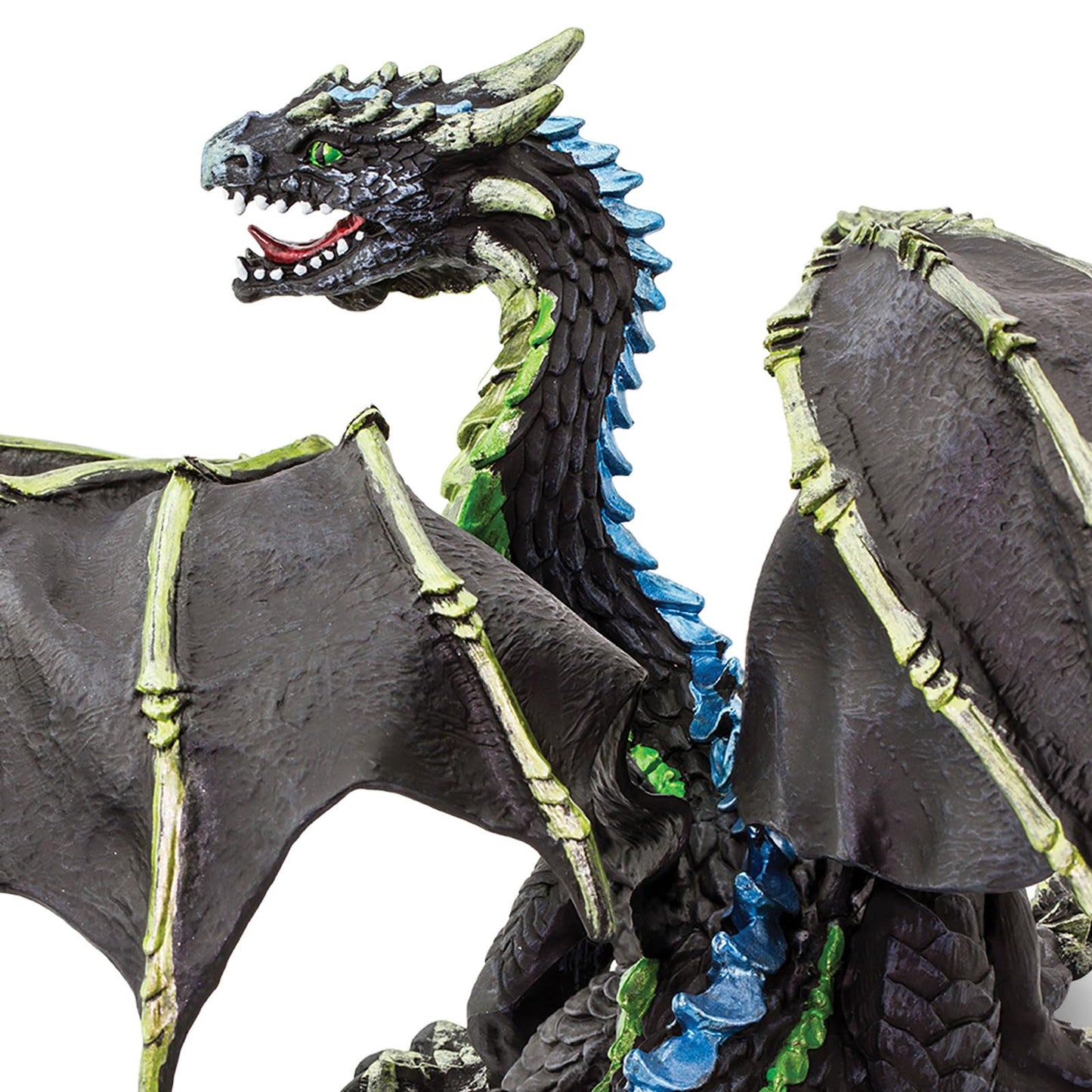 Safari Ltd. Fog Dragon Figurine - Detailed 8.5" Plastic Model Figure - Fun Mythical Creature Play Toy for Boys, Girls & Kids Ages 4+