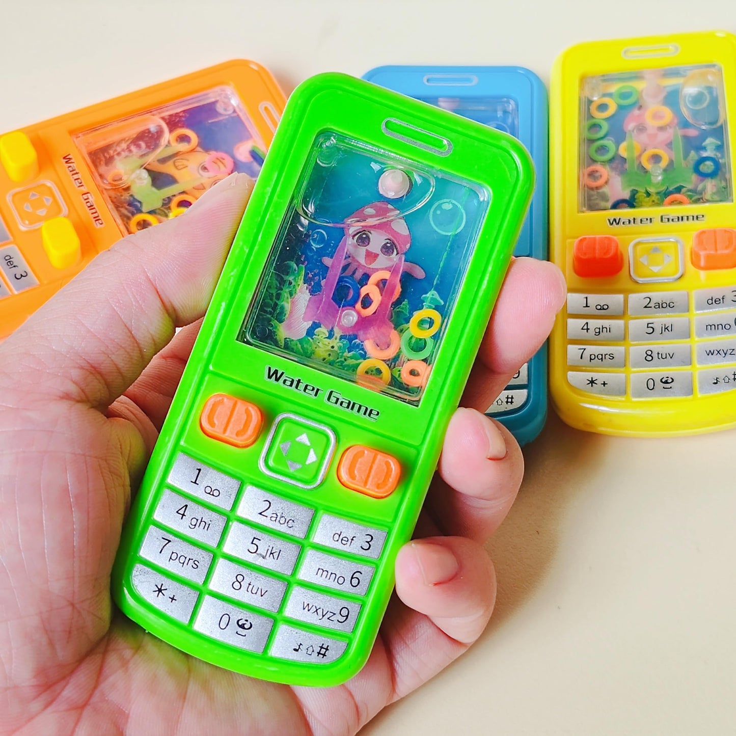 Desyeryamimi42 Pack Water Ring Toss Handheld Game,90s Nostalgia Cell Phone Toys,Pefect for Kids Back to School Valentines Day Gifts Birthday Party Favor,Goodie Bags Stuffers,Classroom Prizes Bulk(42)