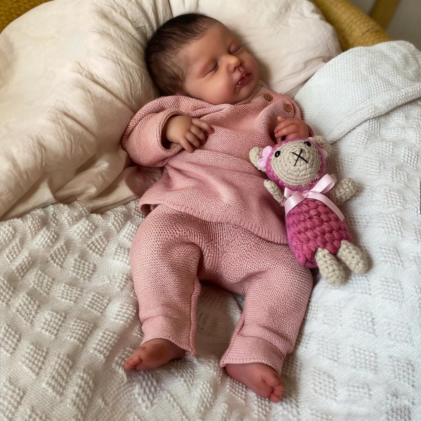 Zero Pam Full Silicone Baby Doll-20'' Reborn Baby Dolls Silicone Full Body, Anatomically Correct Girl, Realistic Babys Doll, Real Life Reborn Dolls with Accessories