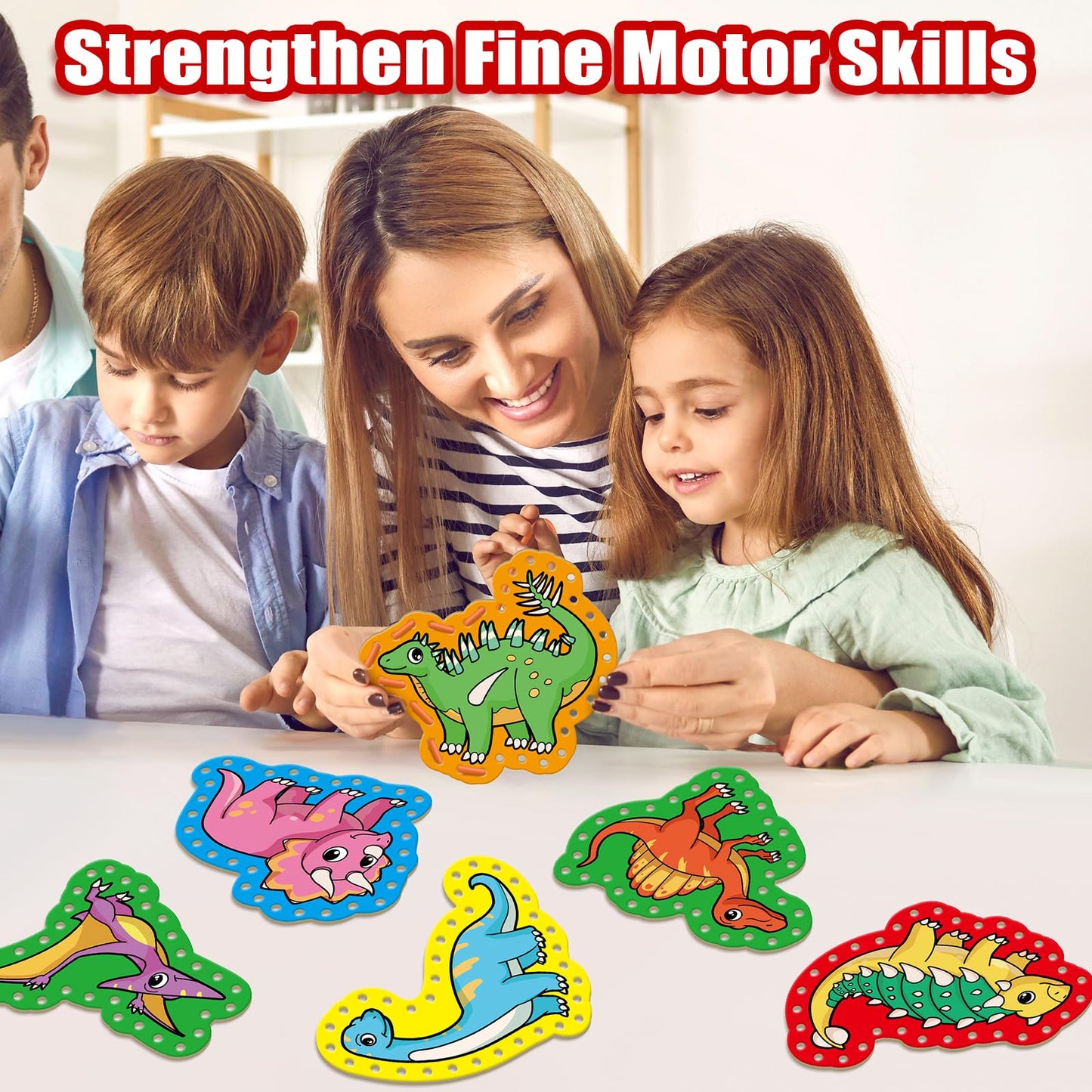 Quilinz Lacing Cards,Sewing Kit for Kids,Fine Motor Toys,Shoe Tying Practice,Classroom Must Haves,Manipulatives for Preschoolers,Homeschool Supplies,Preschool Learning Activities,Toddler Crafts
