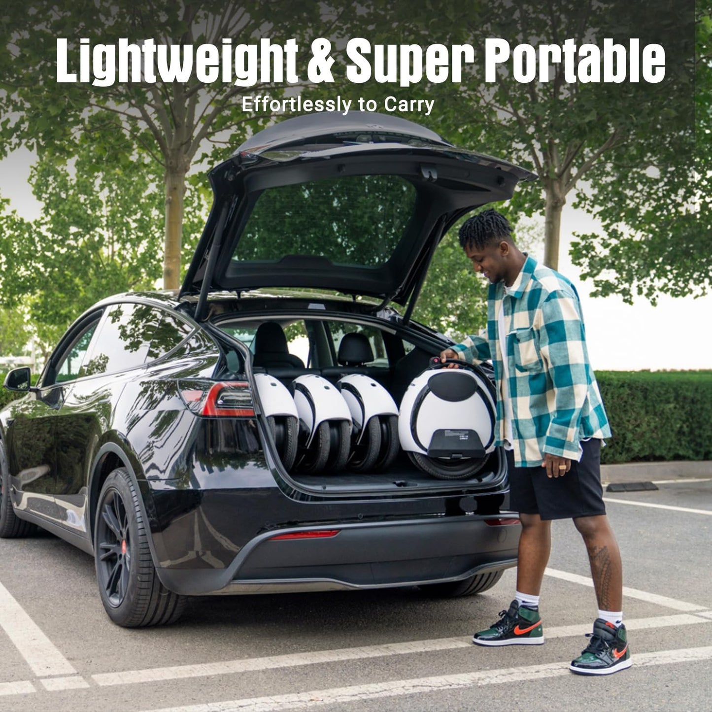 INMOTION E20 Electric Unicycle, Dual-Tire Self-Balancing Design with UL2272 Certified Safety, 14" Wheel, 900W Peak Power, Up to 18.6 Miles, 12.4 MPH, Lightweight for Easy Learning